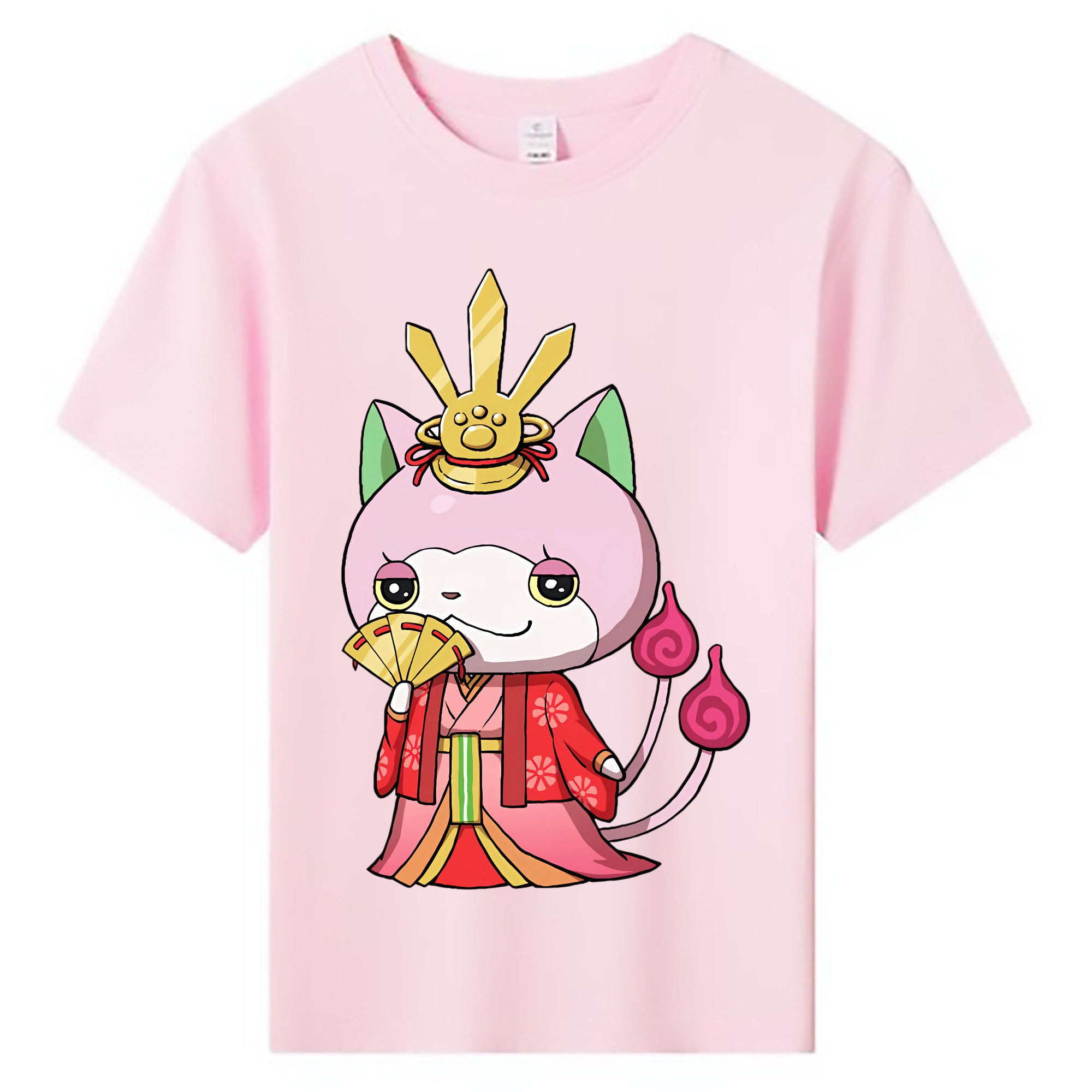 （画像用） 妖怪ウォッチ Yo-kai Watch 綿100％キッズTシャツ（フロントプリント）