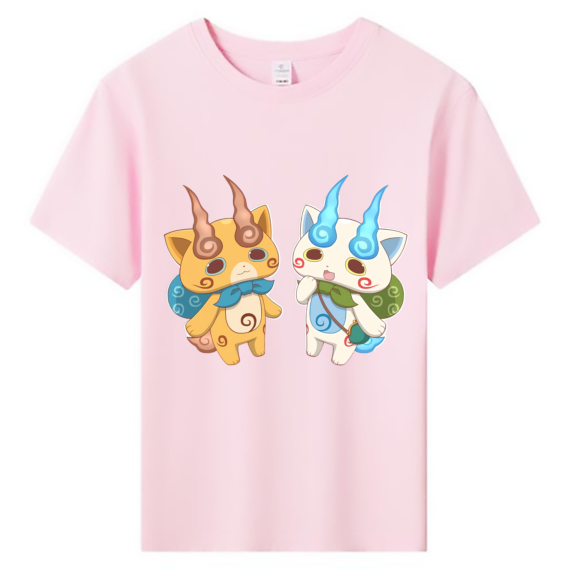 （画像用） 妖怪ウォッチ Yo-kai Watch 綿100％キッズTシャツ（フロントプリント）