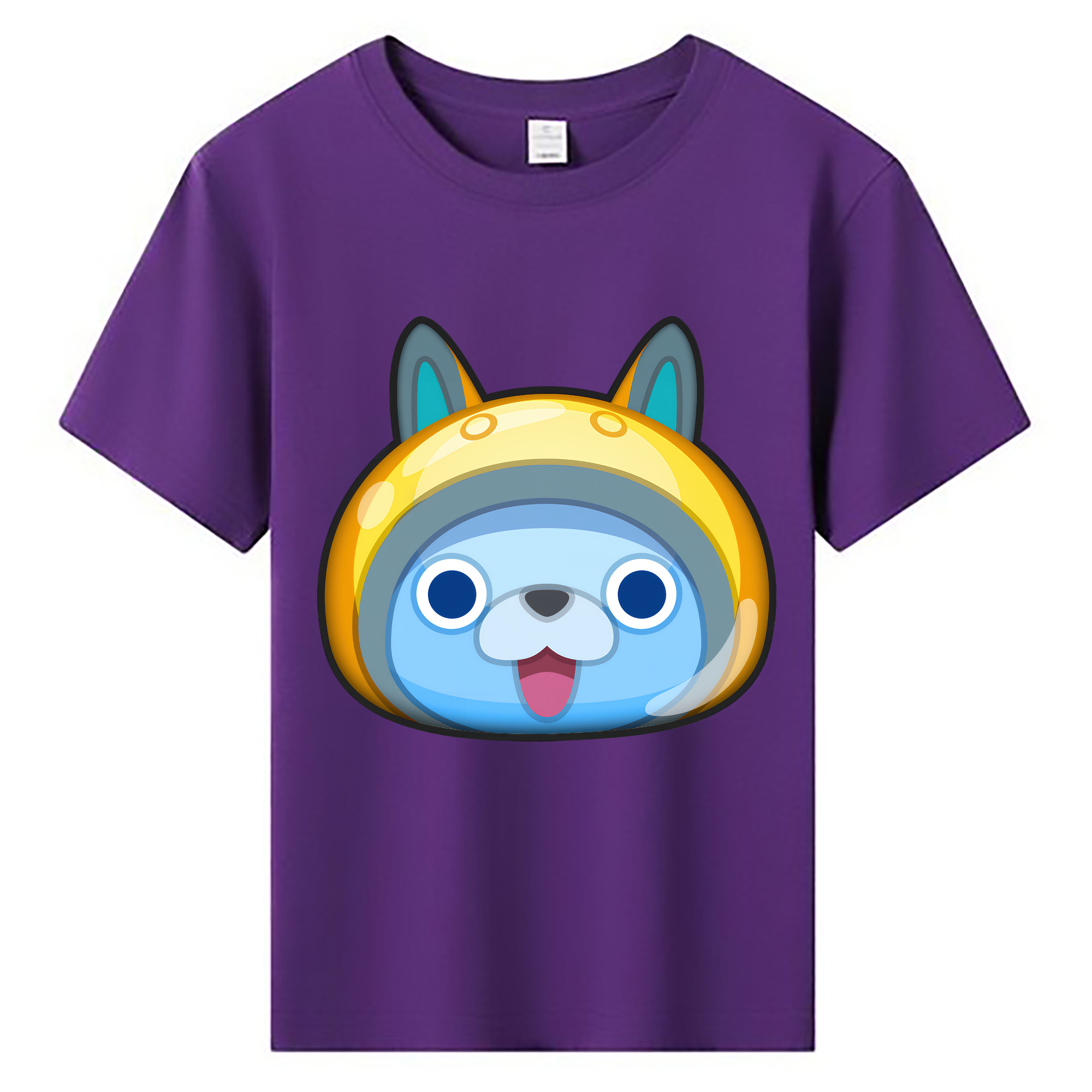（画像用） 妖怪ウォッチ Yo-kai Watch 綿100％キッズTシャツ（フロントプリント）