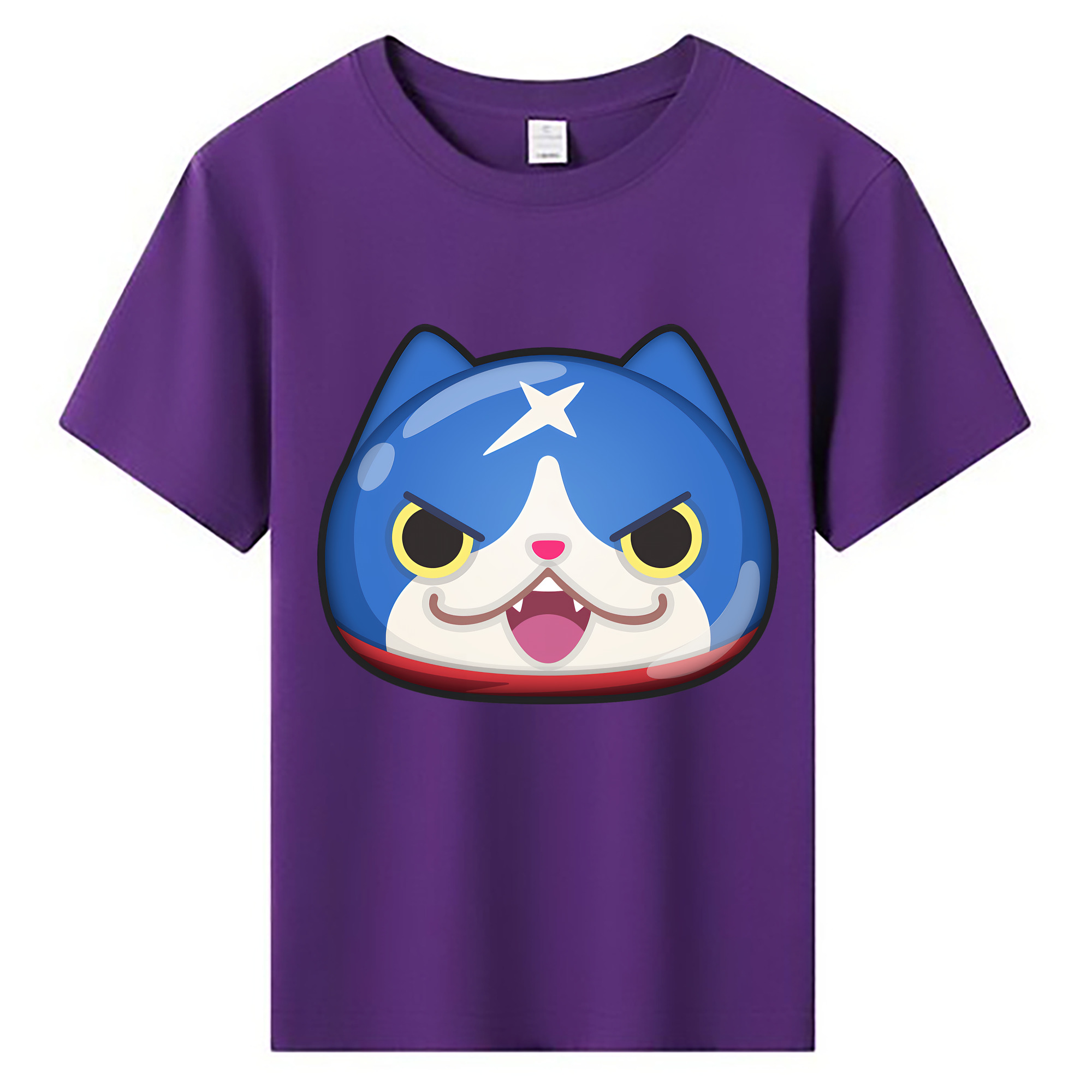 （画像用） 妖怪ウォッチ Yo-kai Watch 綿100％キッズTシャツ（フロントプリント）