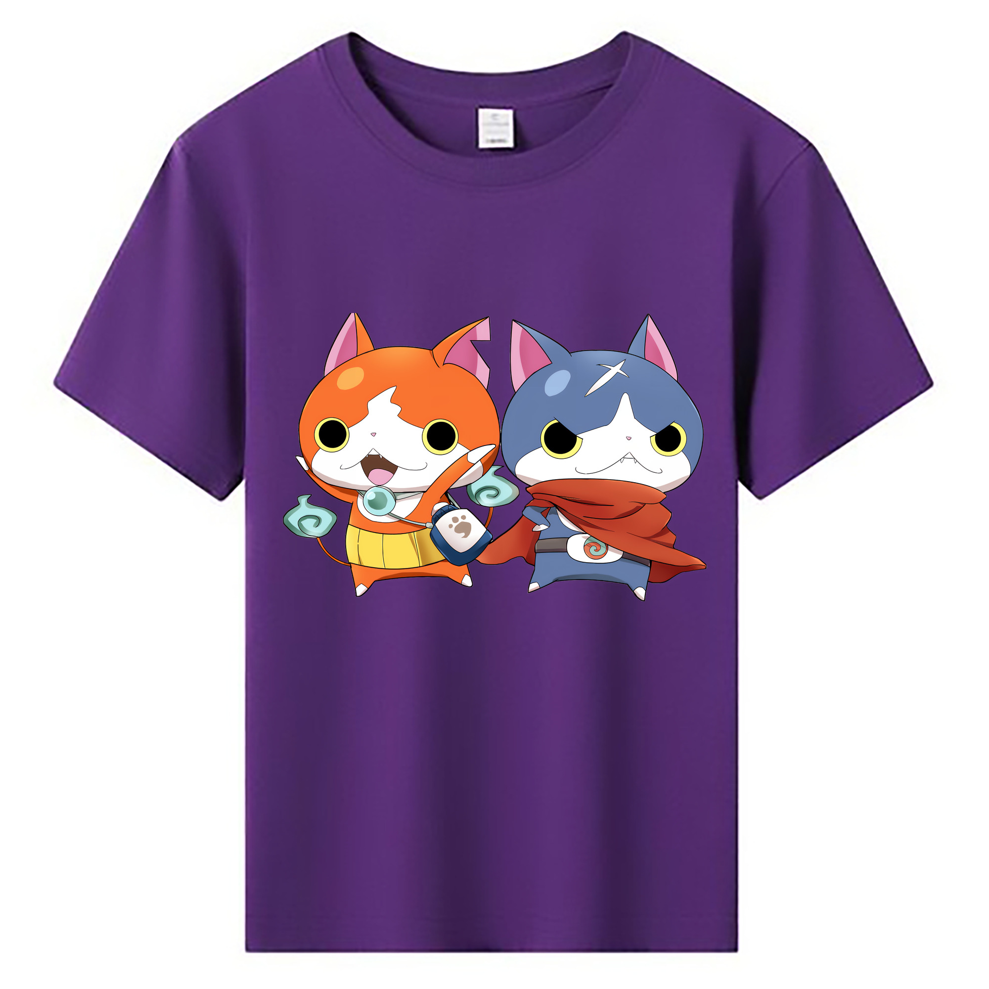 （画像用） 妖怪ウォッチ Yo-kai Watch 綿100％キッズTシャツ（フロントプリント）