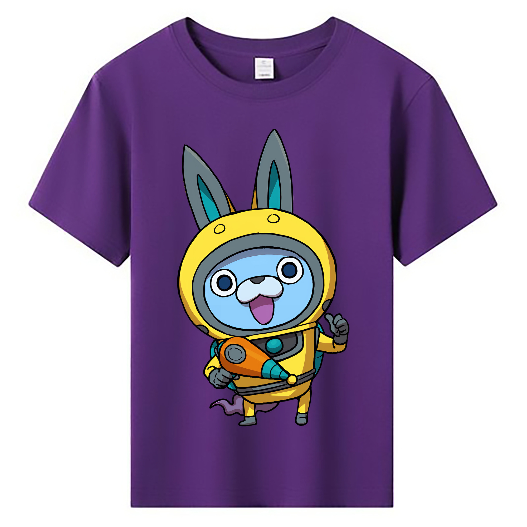（画像用） 妖怪ウォッチ Yo-kai Watch 綿100％キッズTシャツ（フロントプリント）