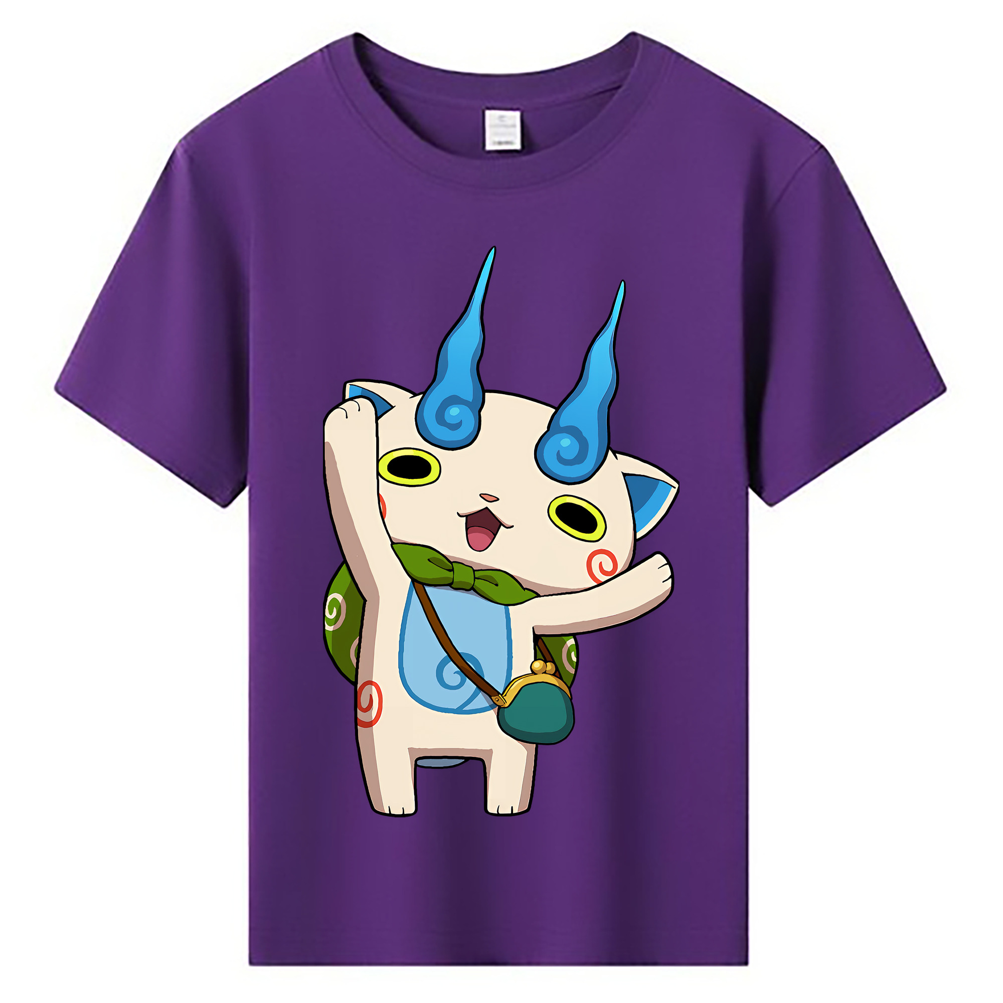 （画像用） 妖怪ウォッチ Yo-kai Watch 綿100％キッズTシャツ（フロントプリント）