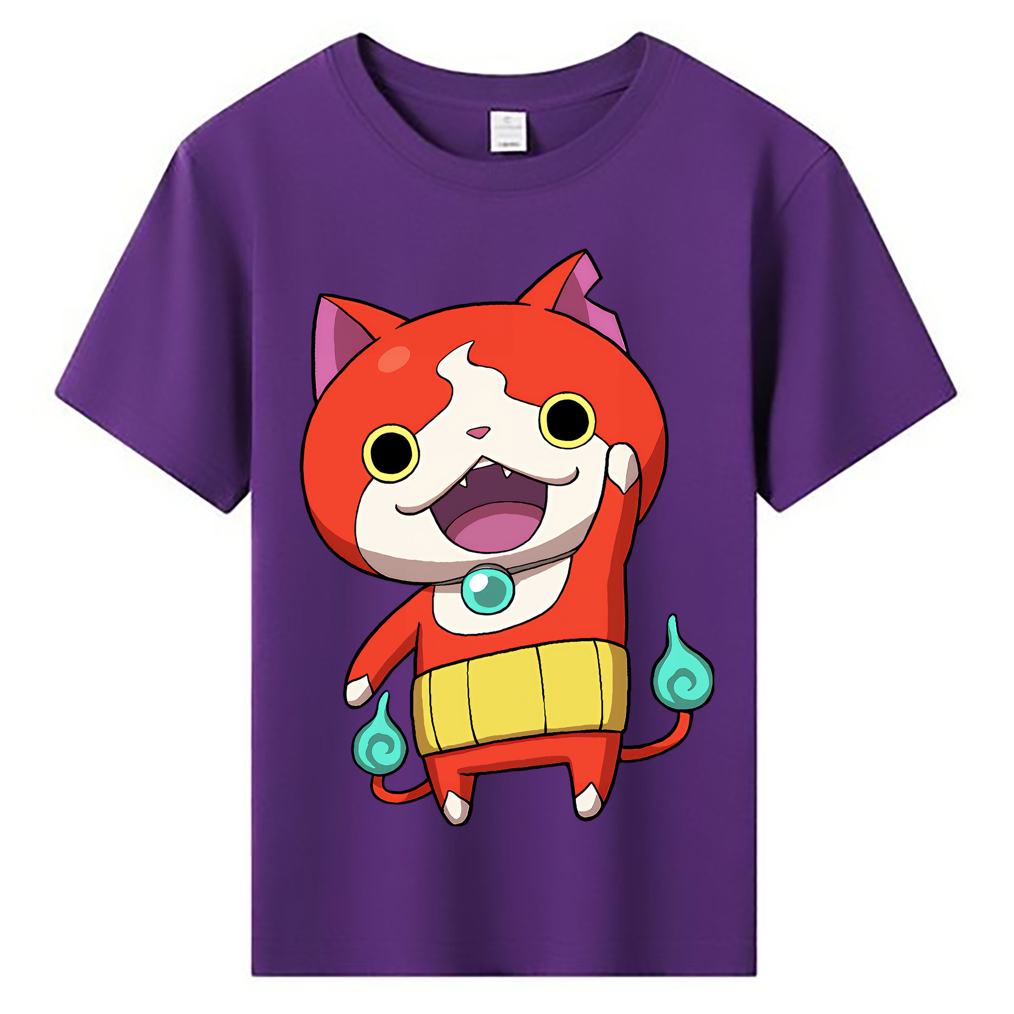 （画像用） 妖怪ウォッチ Yo-kai Watch 綿100％キッズTシャツ（フロントプリント）