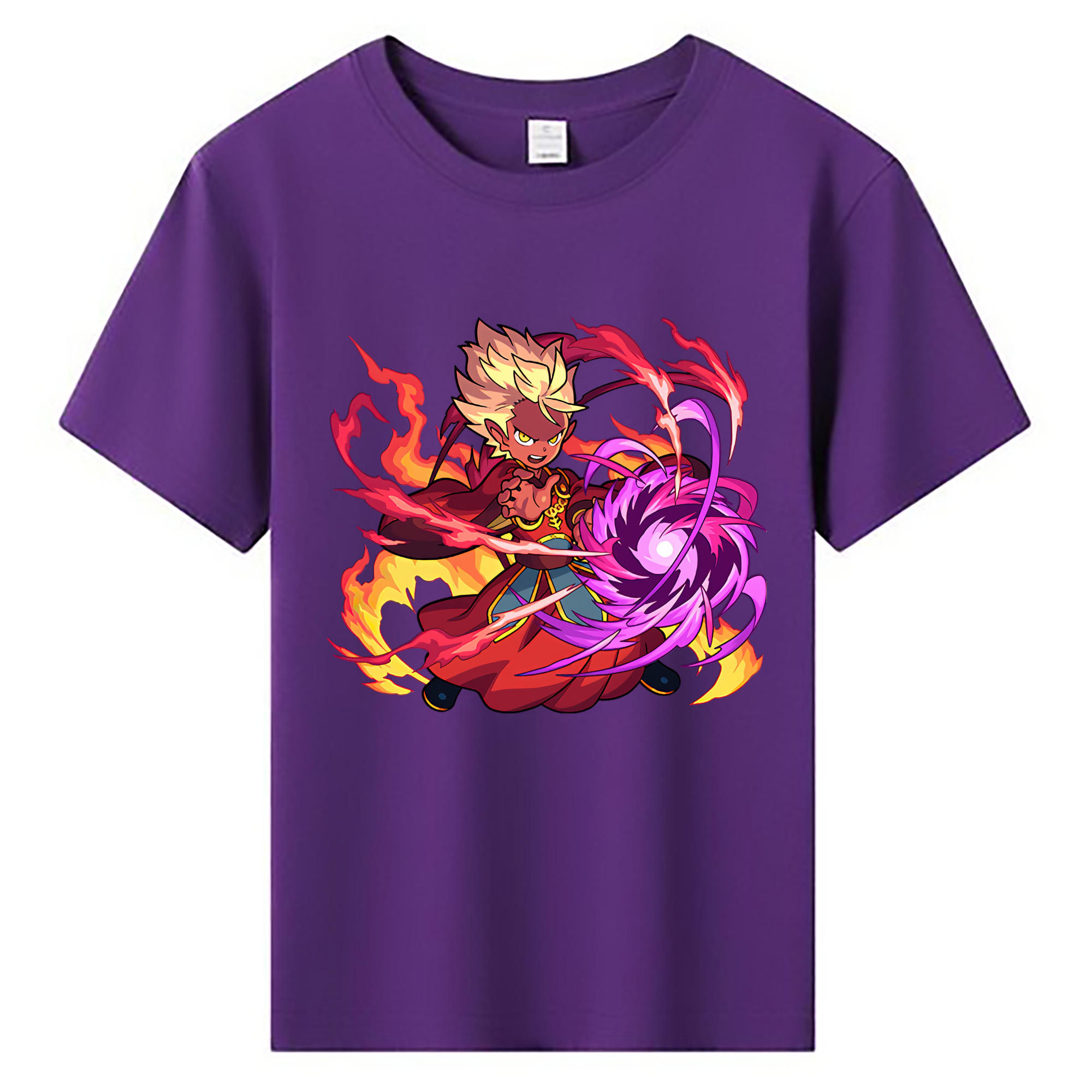 （画像用） 妖怪ウォッチ Yo-kai Watch 綿100％キッズTシャツ（フロントプリント）