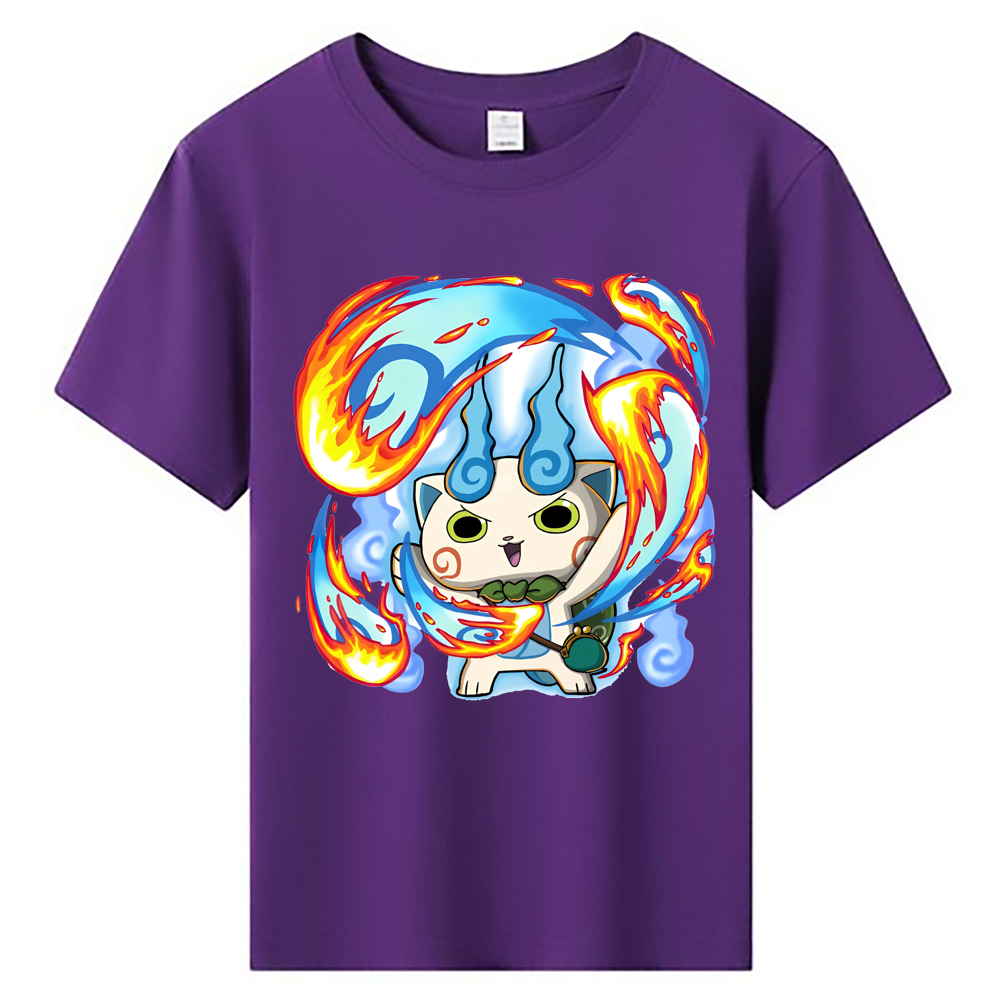 （画像用） 妖怪ウォッチ Yo-kai Watch 綿100％キッズTシャツ（フロントプリント）