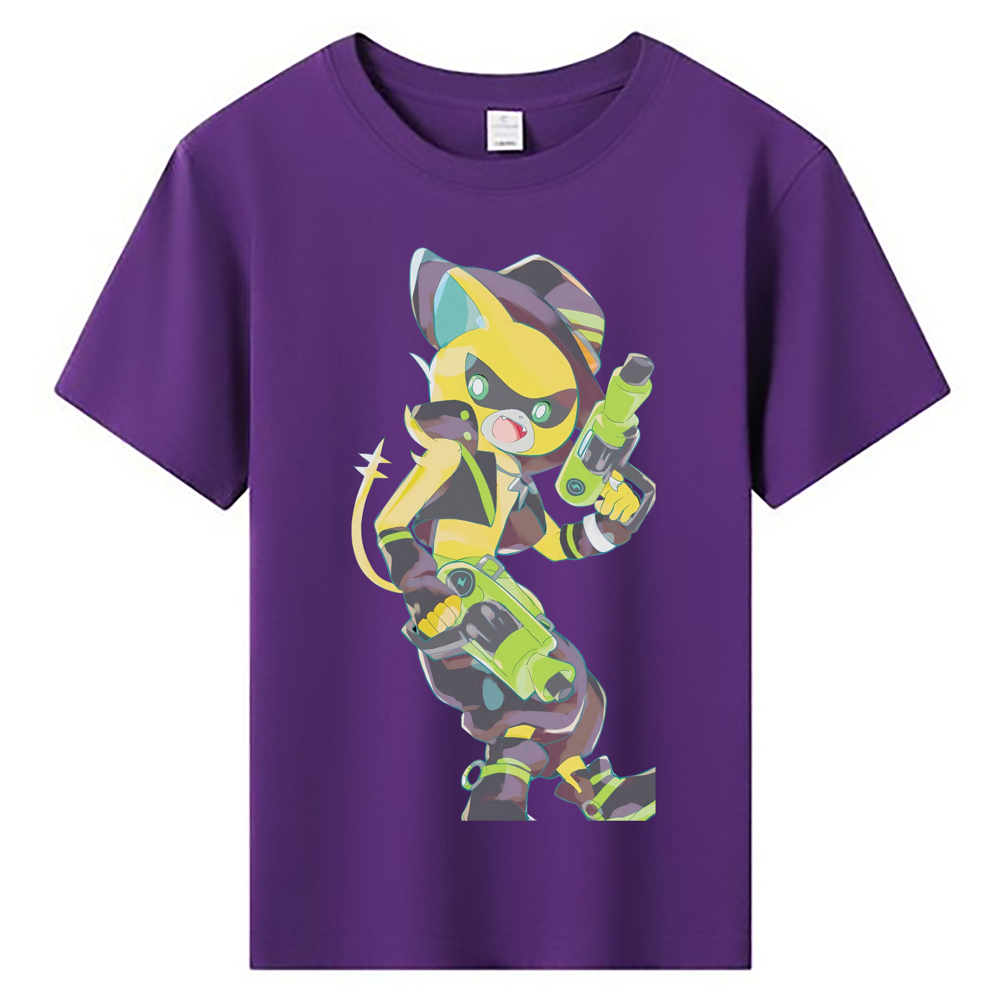 （画像用） 妖怪ウォッチ Yo-kai Watch 綿100％キッズTシャツ（フロントプリント）
