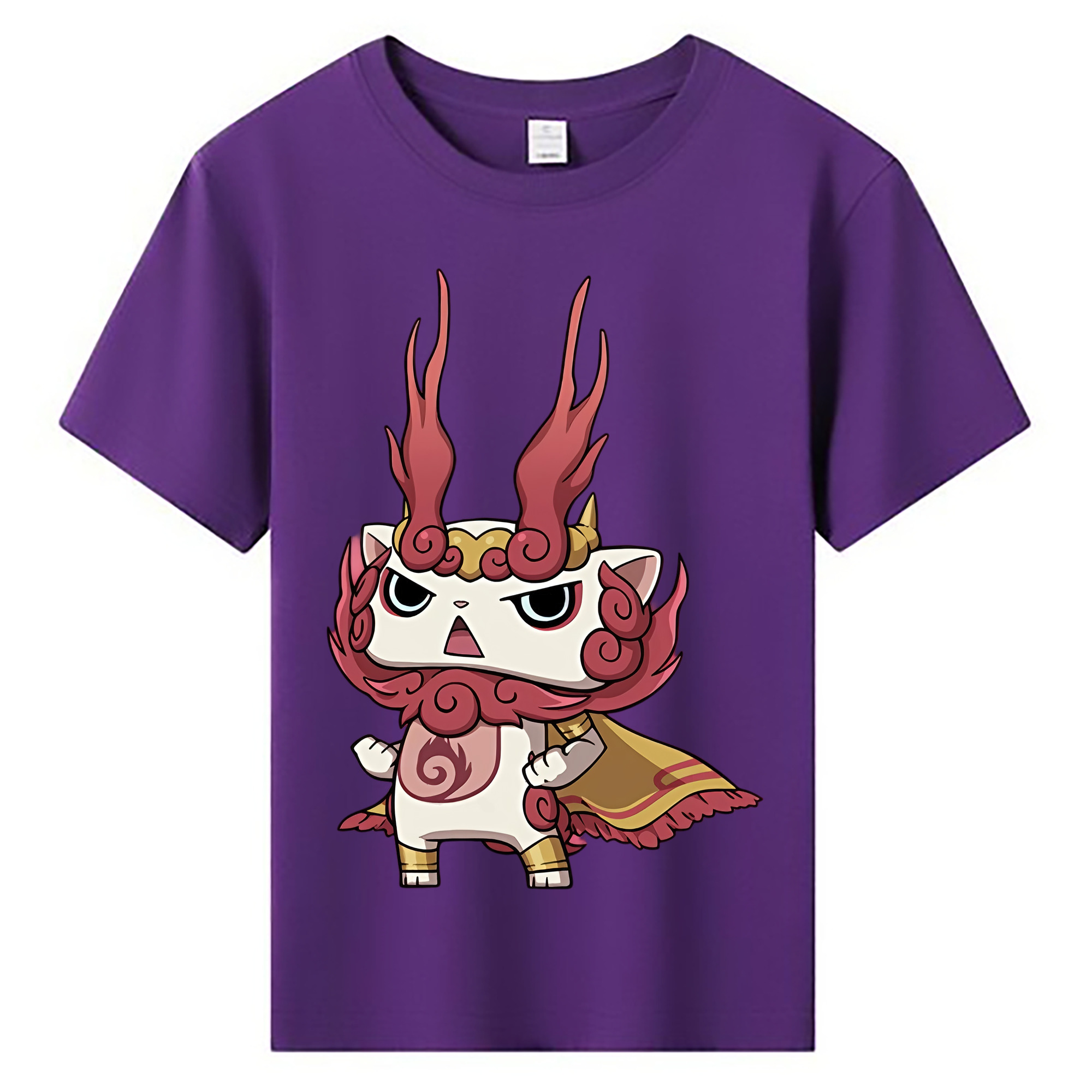 （画像用） 妖怪ウォッチ Yo-kai Watch 綿100％キッズTシャツ（フロントプリント）