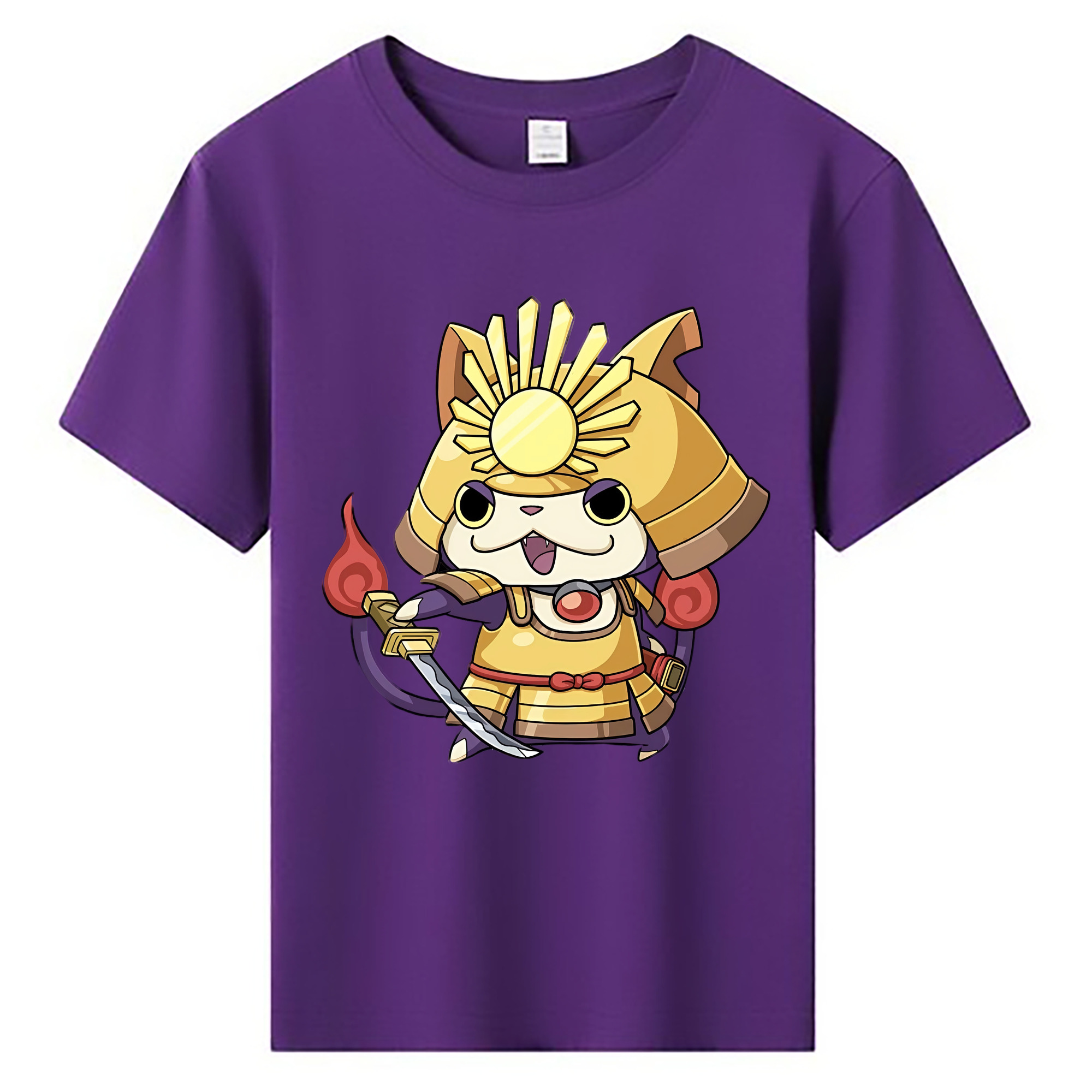 （画像用） 妖怪ウォッチ Yo-kai Watch 綿100％キッズTシャツ（フロントプリント）