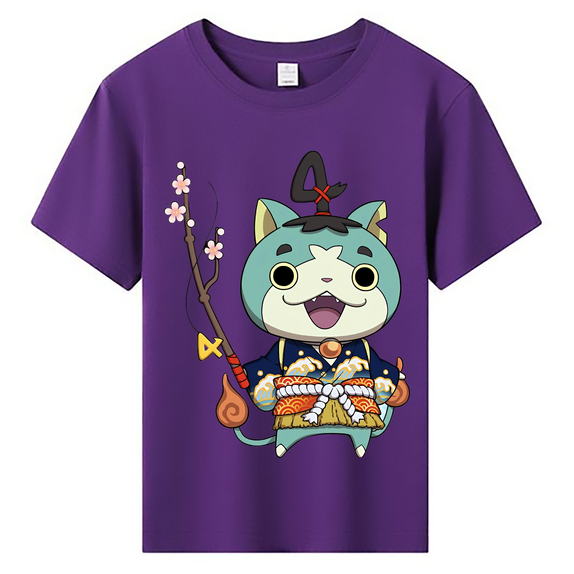 （画像用） 妖怪ウォッチ Yo-kai Watch 綿100％キッズTシャツ（フロントプリント）