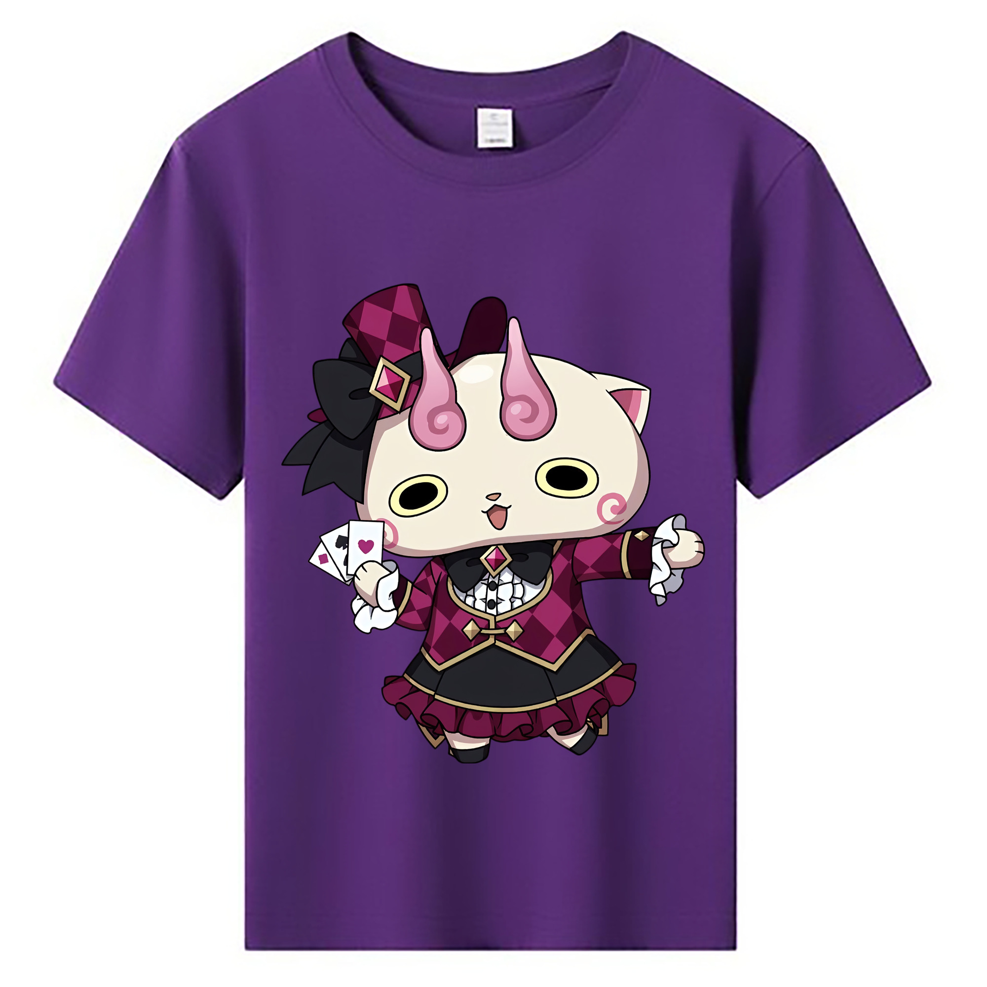 （画像用） 妖怪ウォッチ Yo-kai Watch 綿100％キッズTシャツ（フロントプリント）