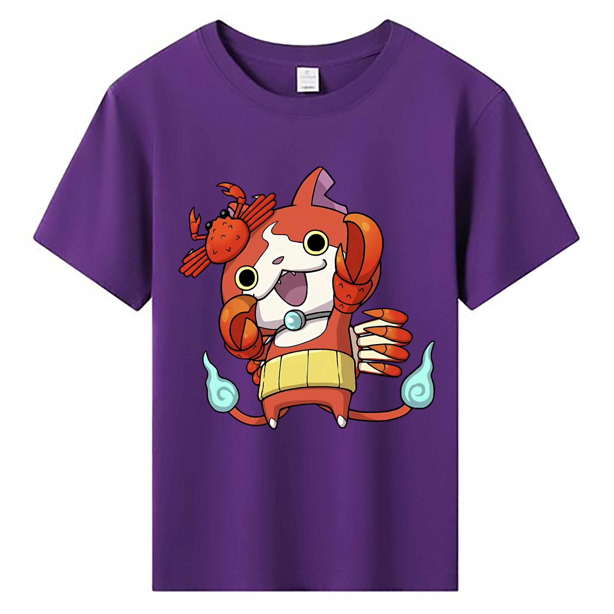 （画像用） 妖怪ウォッチ Yo-kai Watch 綿100％キッズTシャツ（フロントプリント）