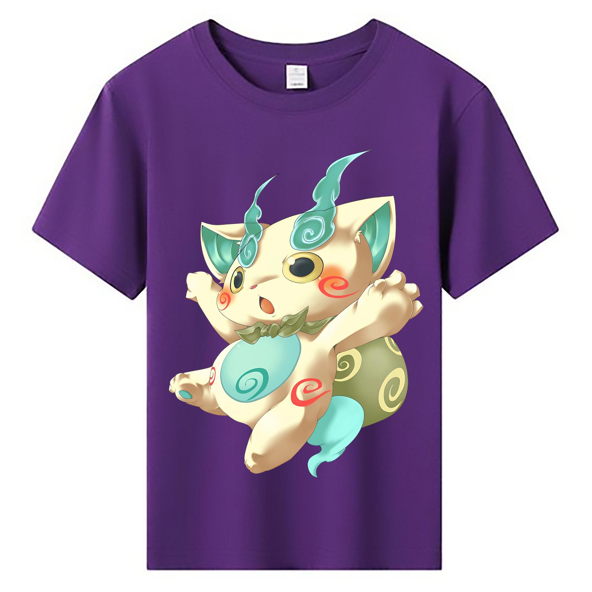 （画像用） 妖怪ウォッチ Yo-kai Watch 綿100％キッズTシャツ（フロントプリント）