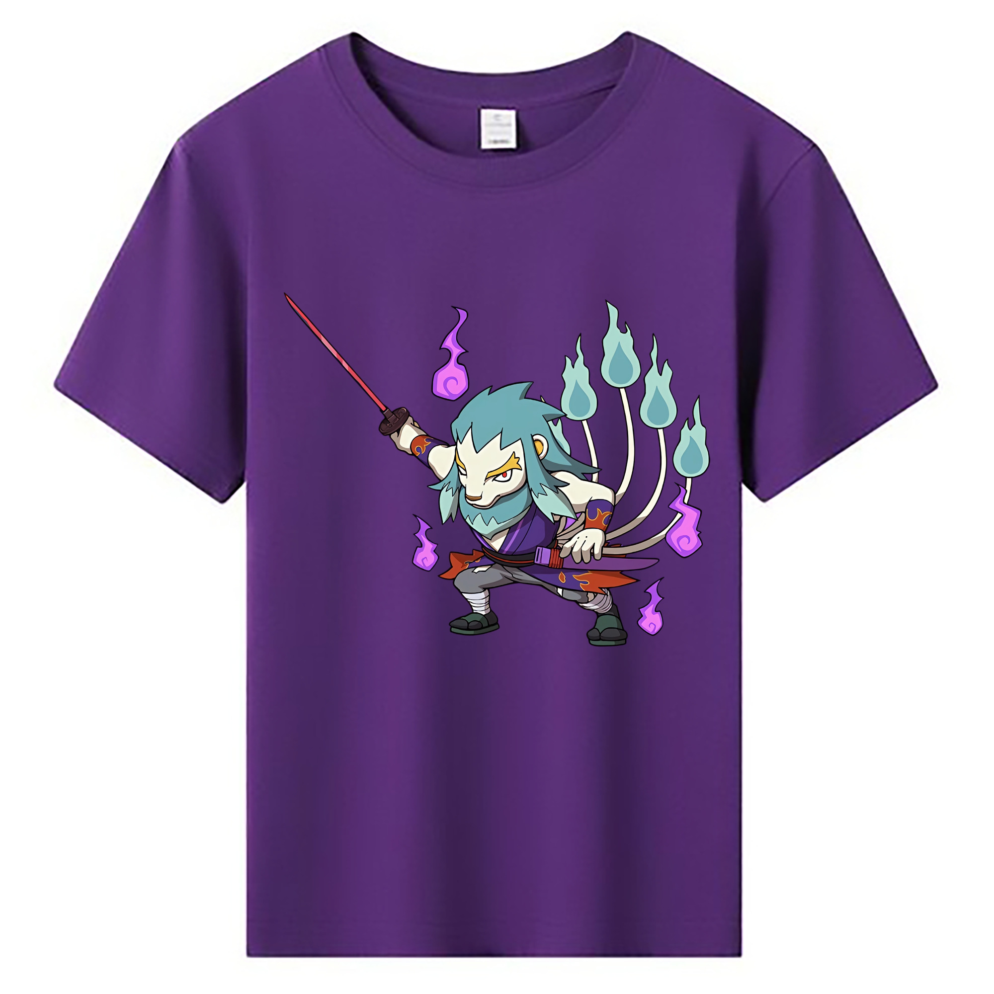 （画像用） 妖怪ウォッチ Yo-kai Watch 綿100％キッズTシャツ（フロントプリント）