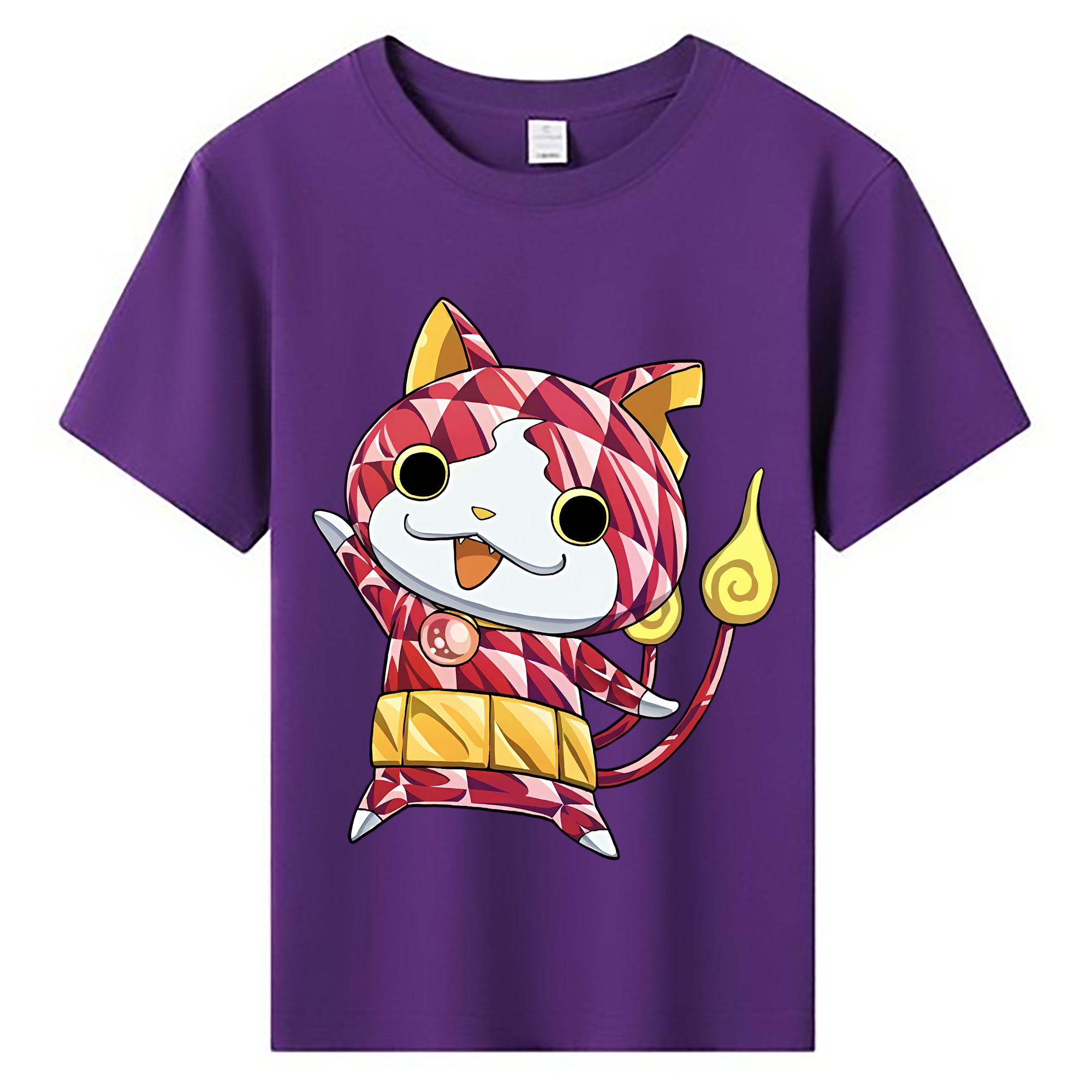 （画像用） 妖怪ウォッチ Yo-kai Watch 綿100％キッズTシャツ（フロントプリント）