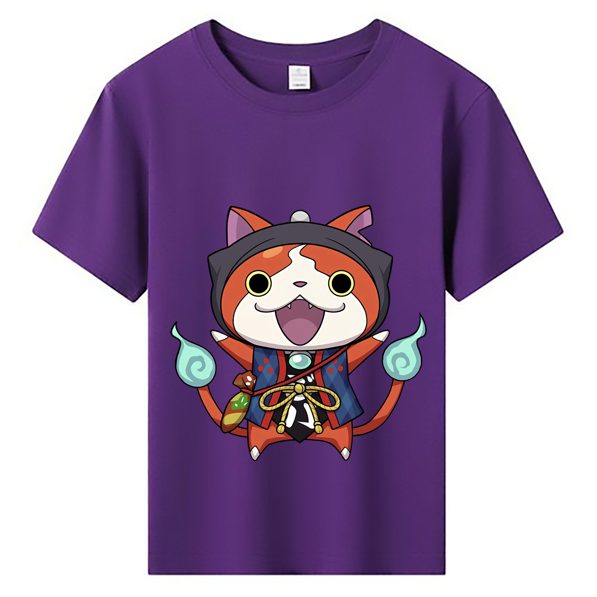 （画像用） 妖怪ウォッチ Yo-kai Watch 綿100％キッズTシャツ（フロントプリント）