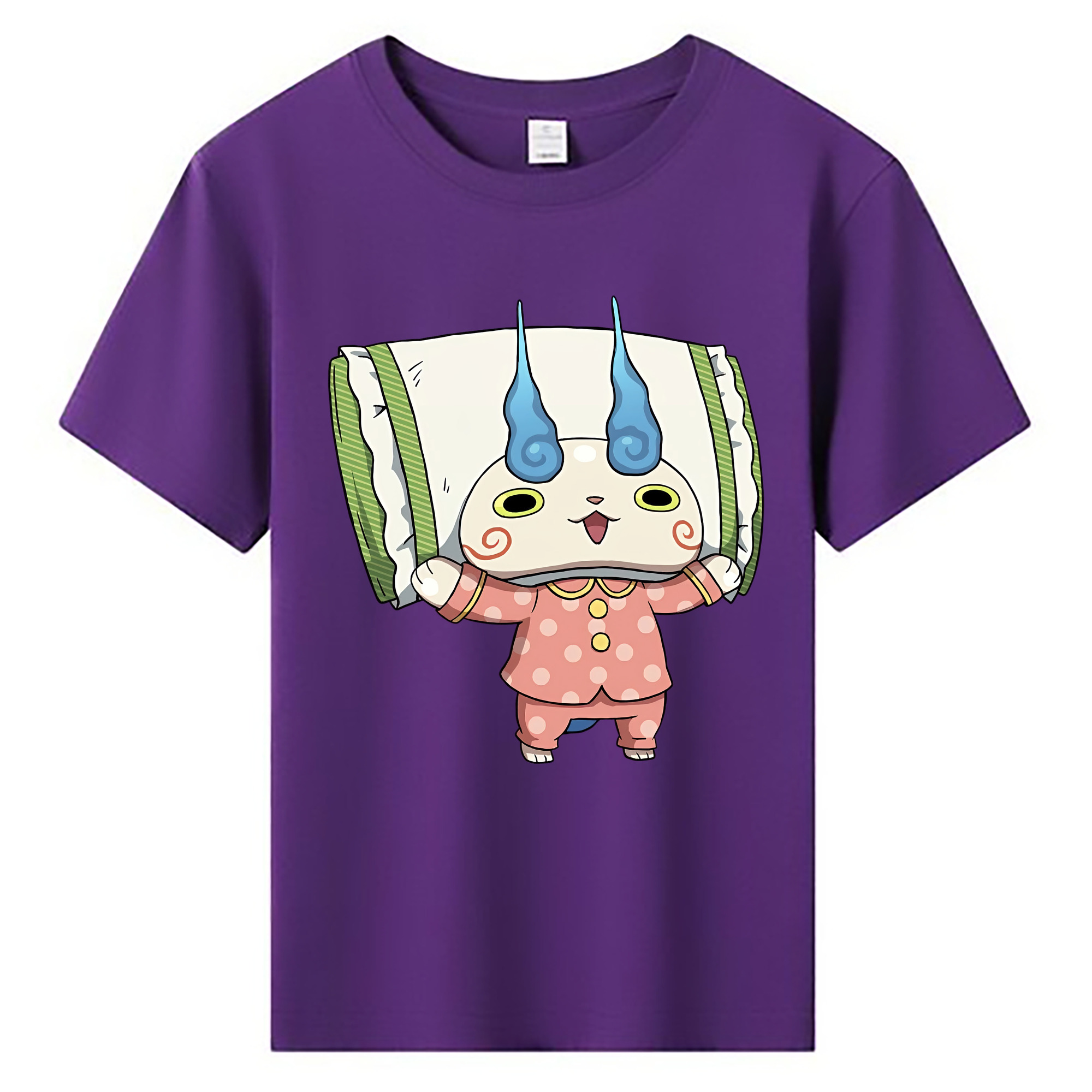 （画像用） 妖怪ウォッチ Yo-kai Watch 綿100％キッズTシャツ（フロントプリント）