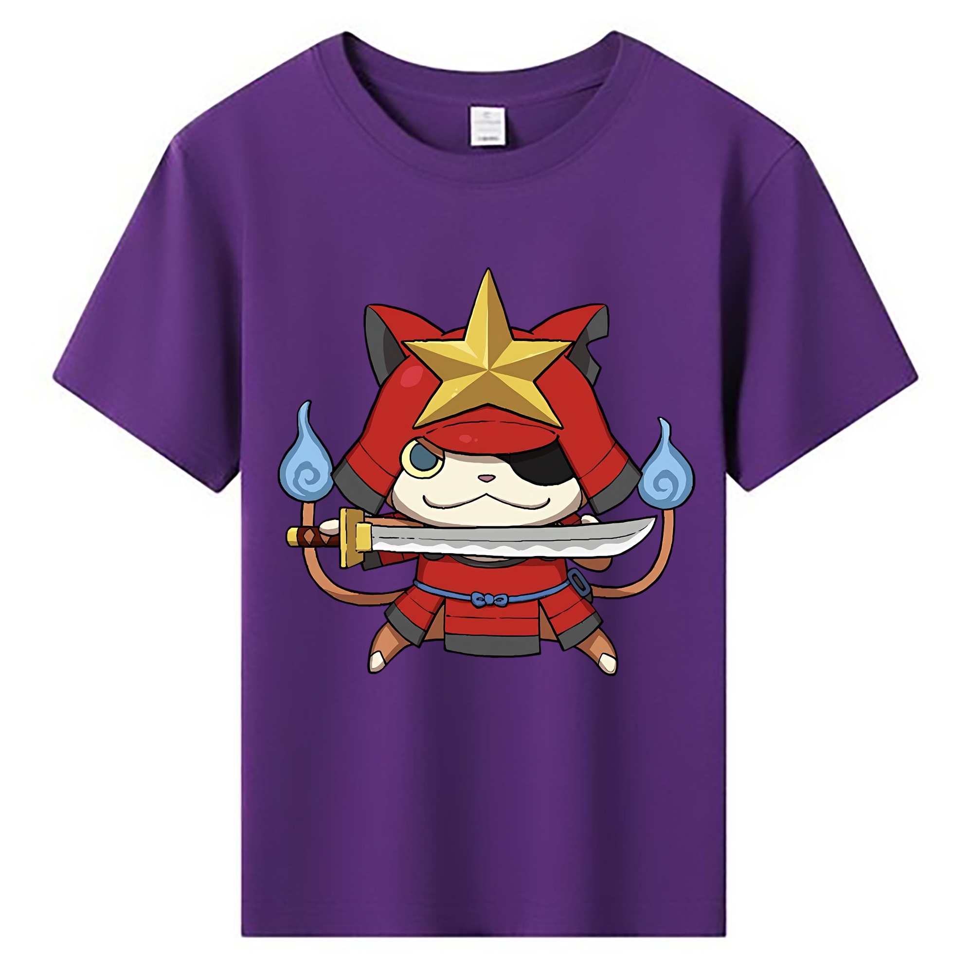 （画像用） 妖怪ウォッチ Yo-kai Watch 綿100％キッズTシャツ（フロントプリント）