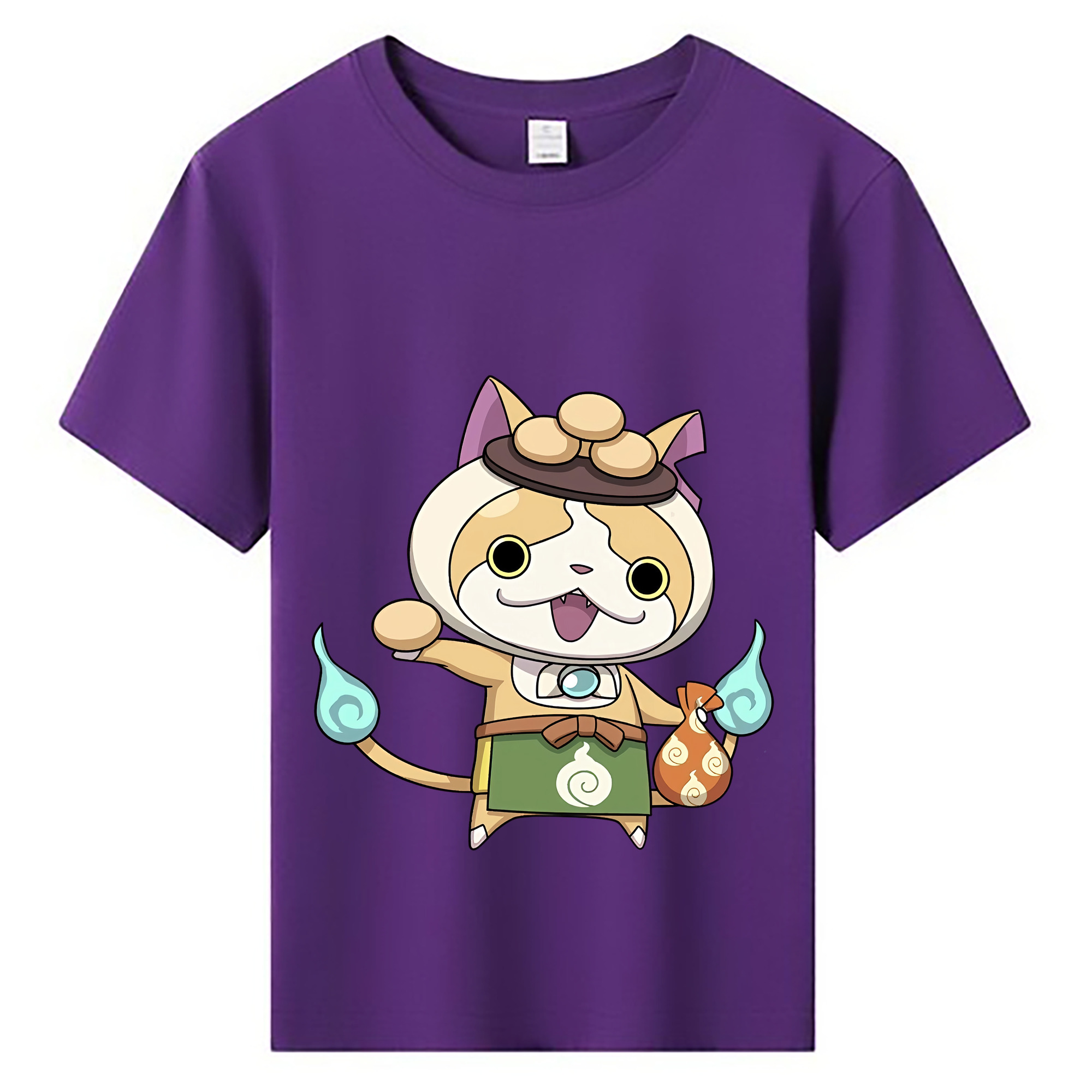 （画像用） 妖怪ウォッチ Yo-kai Watch 綿100％キッズTシャツ（フロントプリント）