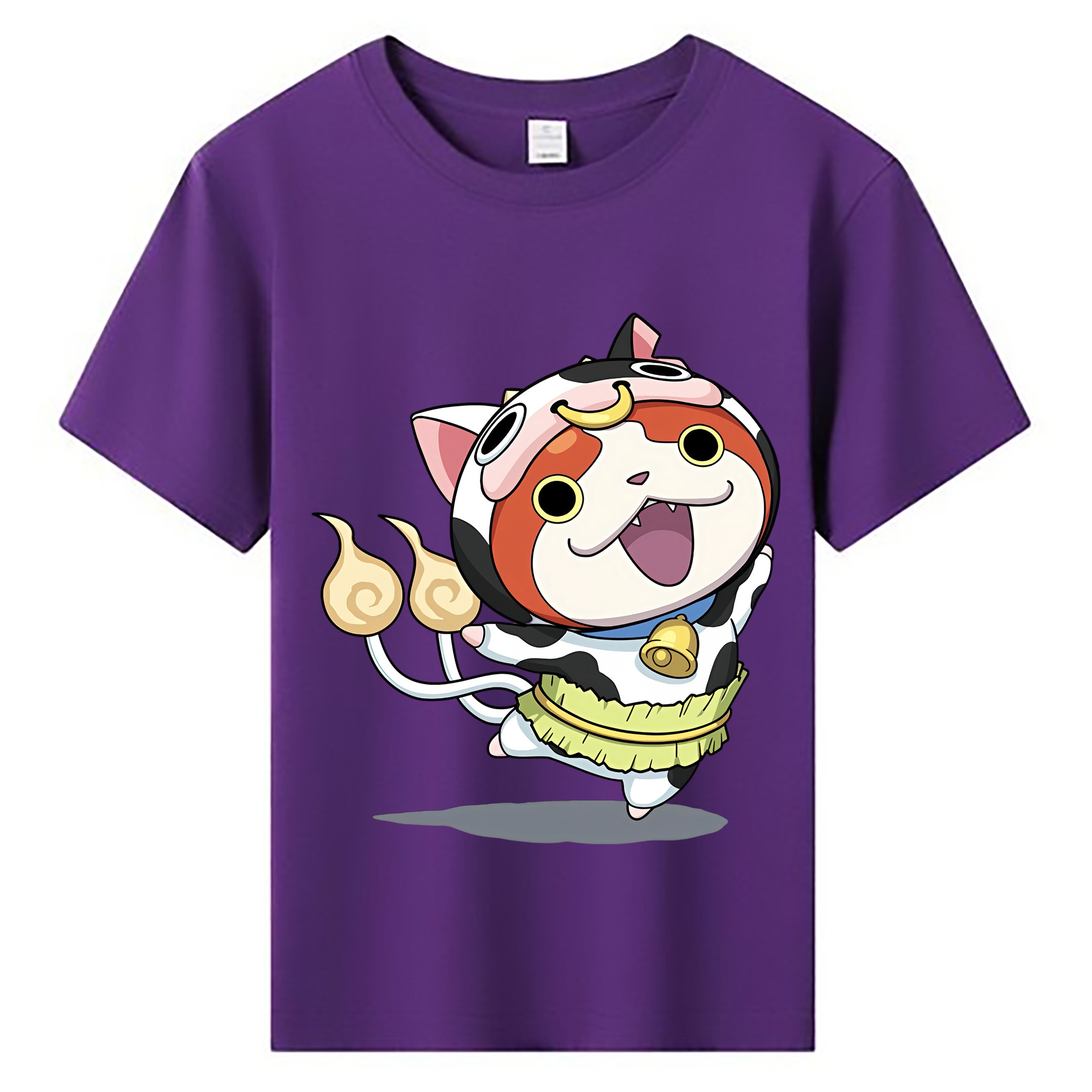 （画像用） 妖怪ウォッチ Yo-kai Watch 綿100％キッズTシャツ（フロントプリント）