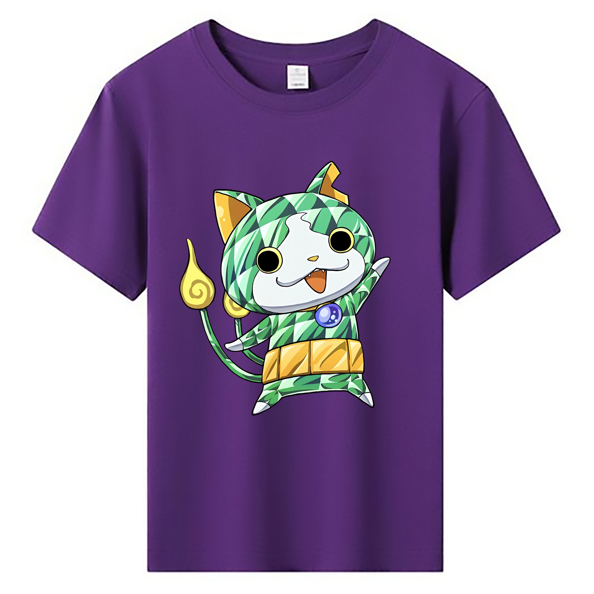 （画像用） 妖怪ウォッチ Yo-kai Watch 綿100％キッズTシャツ（フロントプリント）