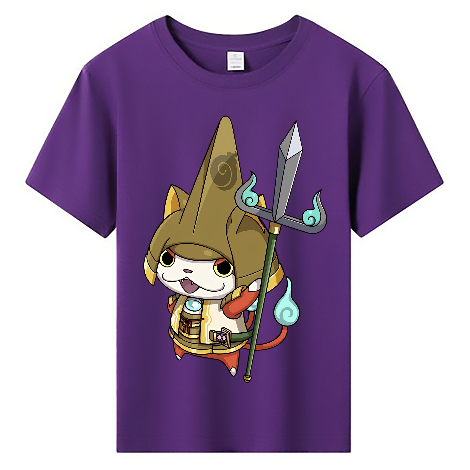 （画像用） 妖怪ウォッチ Yo-kai Watch 綿100％キッズTシャツ（フロントプリント）