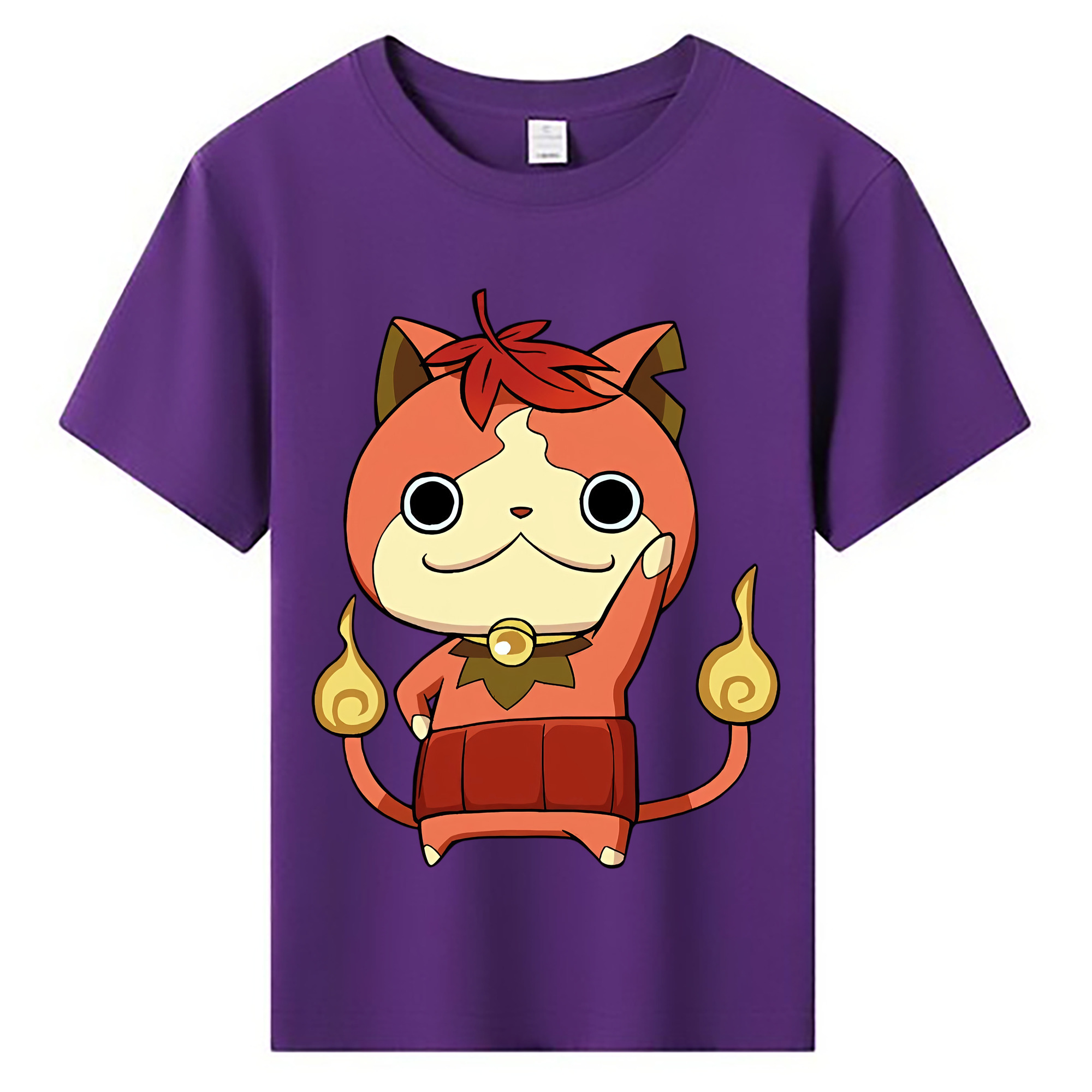 （画像用） 妖怪ウォッチ Yo-kai Watch 綿100％キッズTシャツ（フロントプリント）