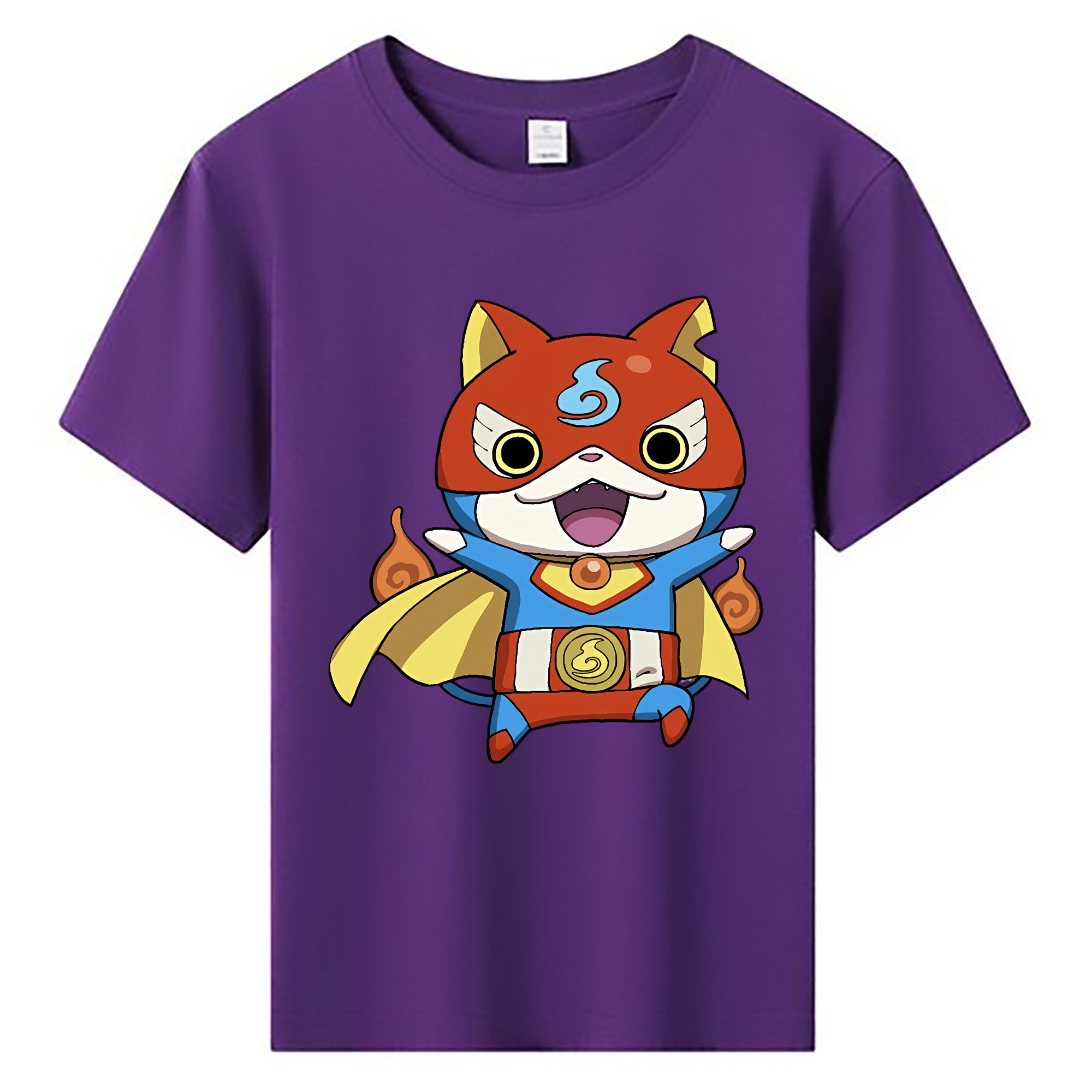 （画像用） 妖怪ウォッチ Yo-kai Watch 綿100％キッズTシャツ（フロントプリント）