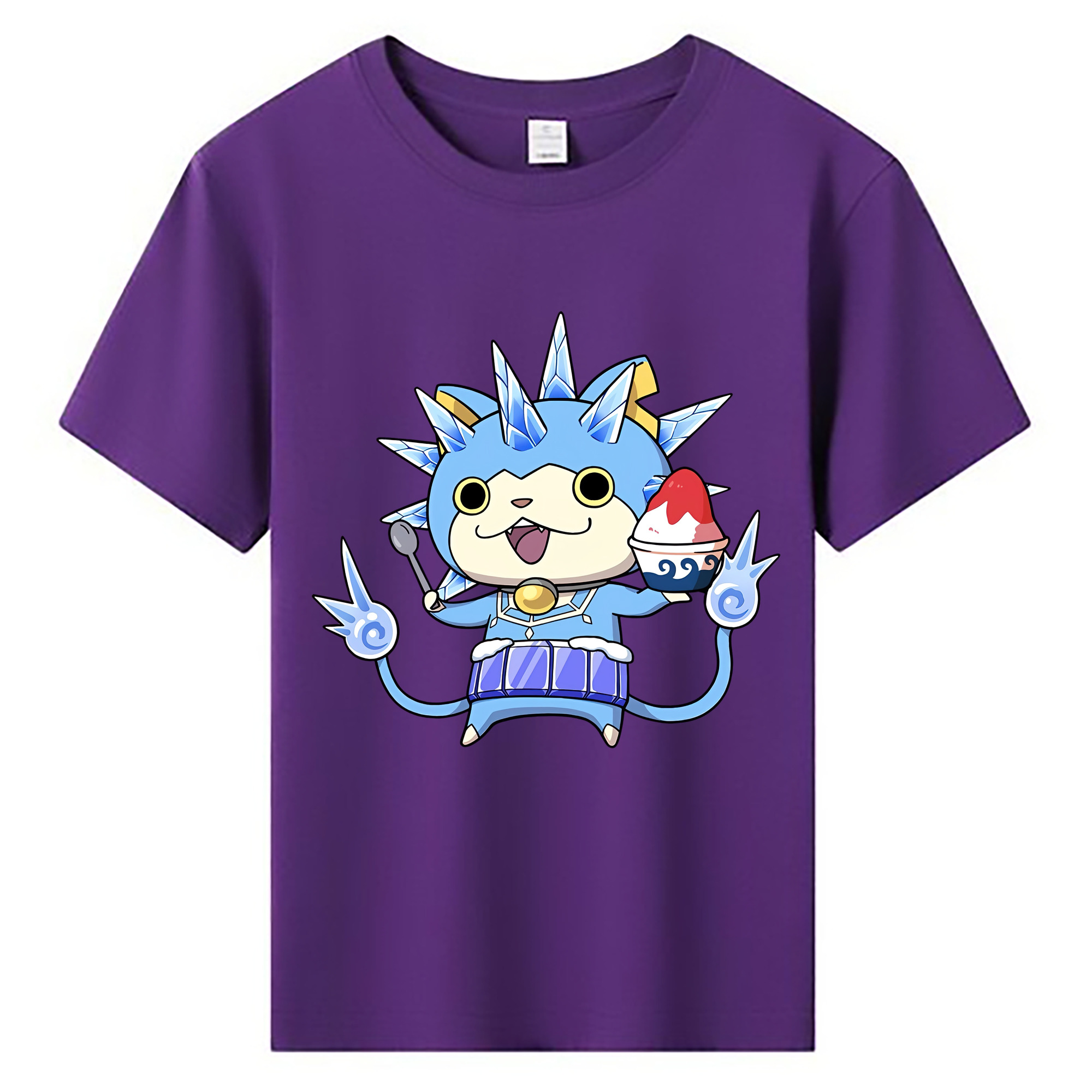 （画像用） 妖怪ウォッチ Yo-kai Watch 綿100％キッズTシャツ（フロントプリント）
