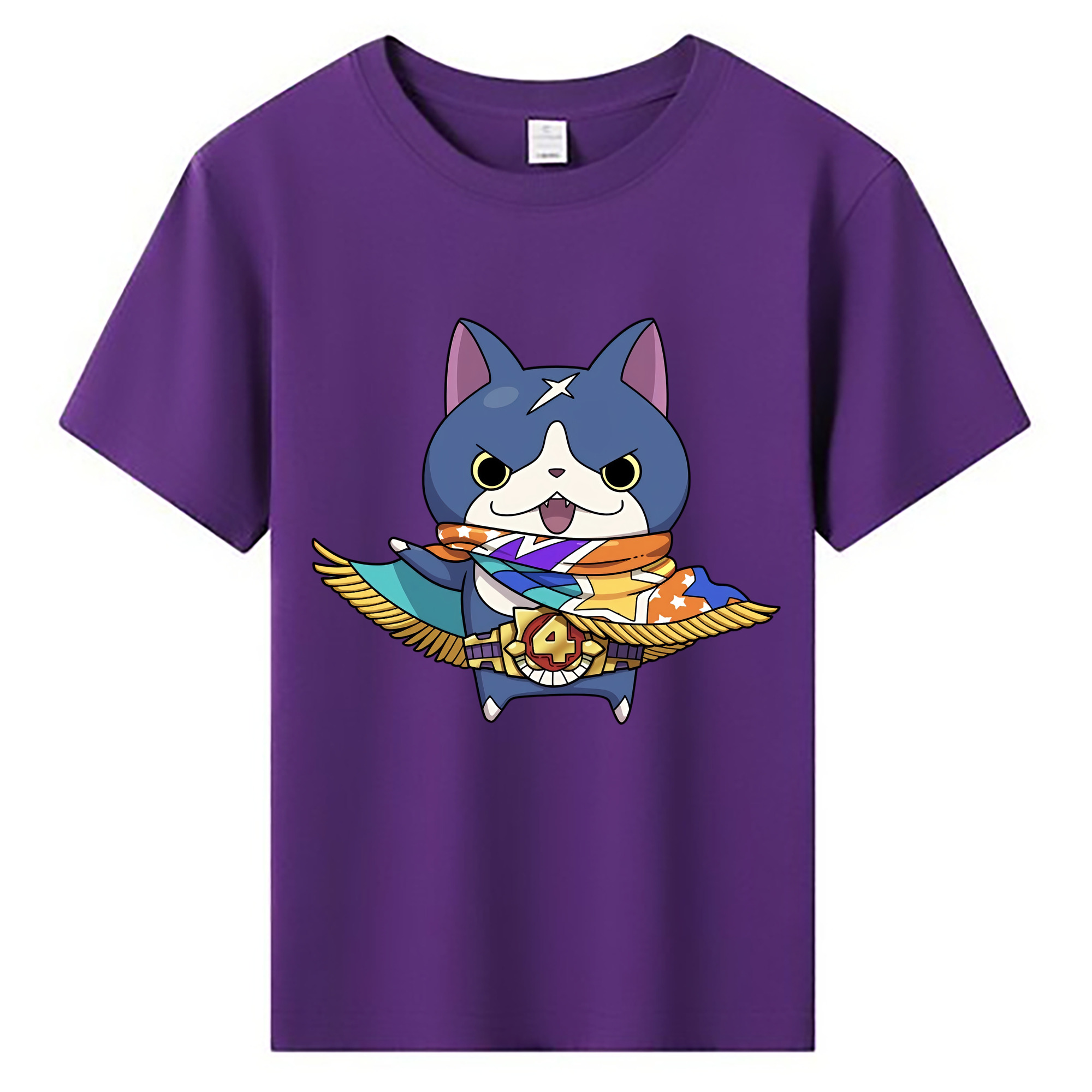 （画像用） 妖怪ウォッチ Yo-kai Watch 綿100％キッズTシャツ（フロントプリント）