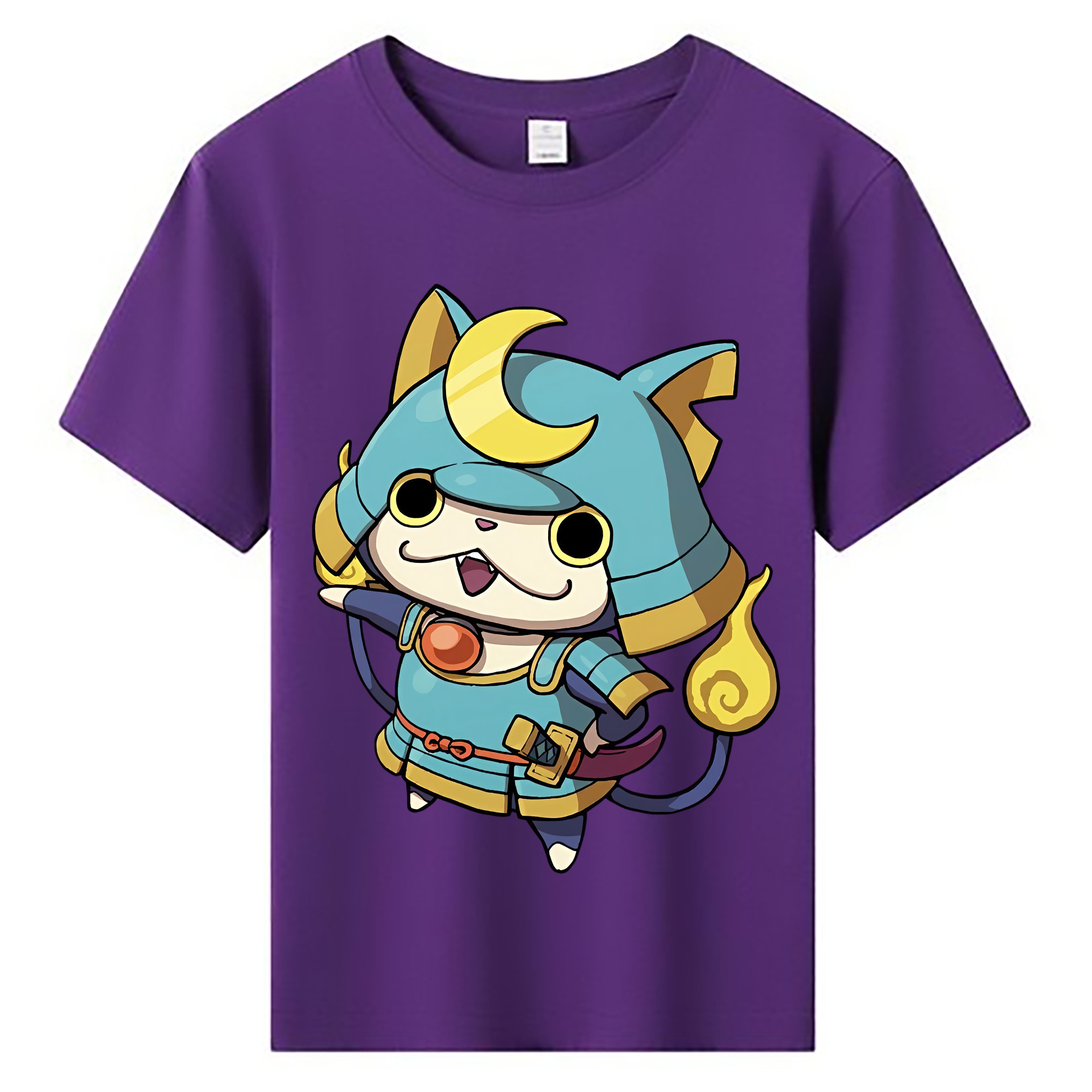 （画像用） 妖怪ウォッチ Yo-kai Watch 綿100％キッズTシャツ（フロントプリント）