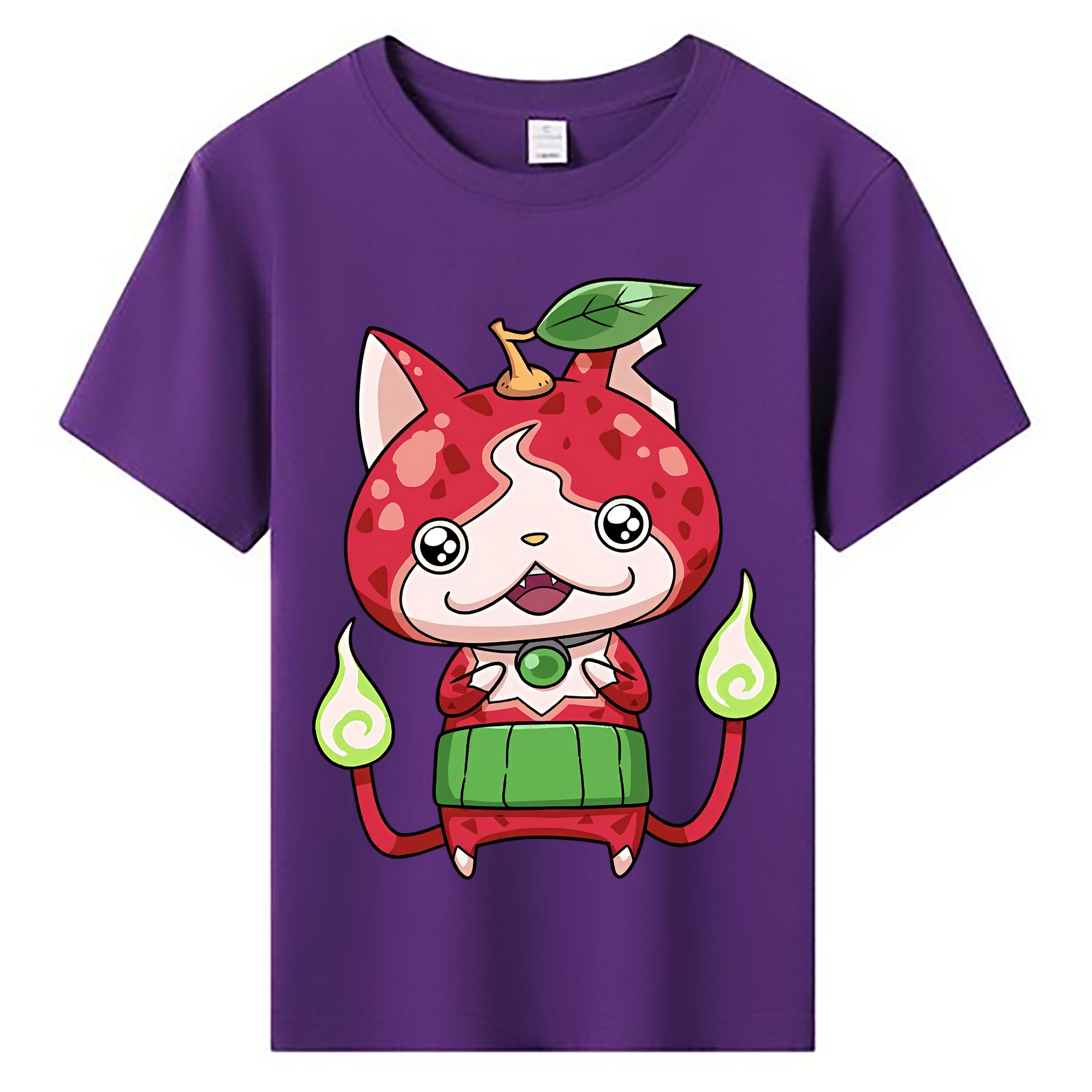（画像用） 妖怪ウォッチ Yo-kai Watch 綿100％キッズTシャツ（フロントプリント）