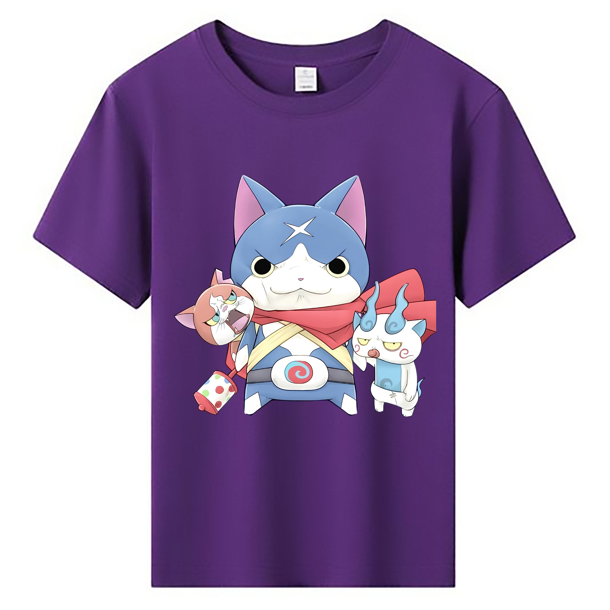 （画像用） 妖怪ウォッチ Yo-kai Watch 綿100％キッズTシャツ（フロントプリント）