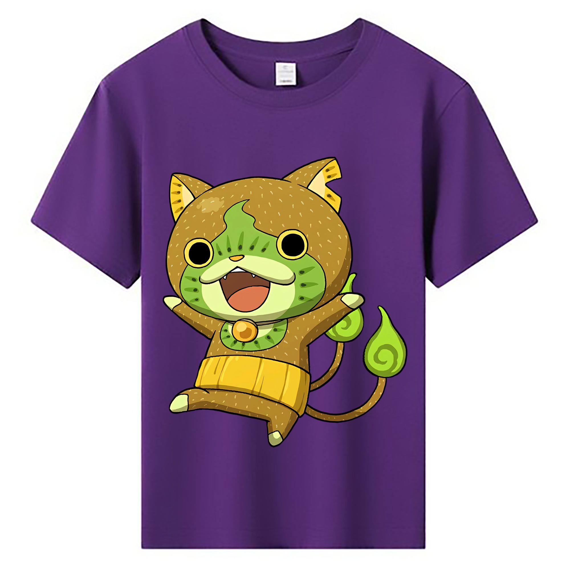 （画像用） 妖怪ウォッチ Yo-kai Watch 綿100％キッズTシャツ（フロントプリント）