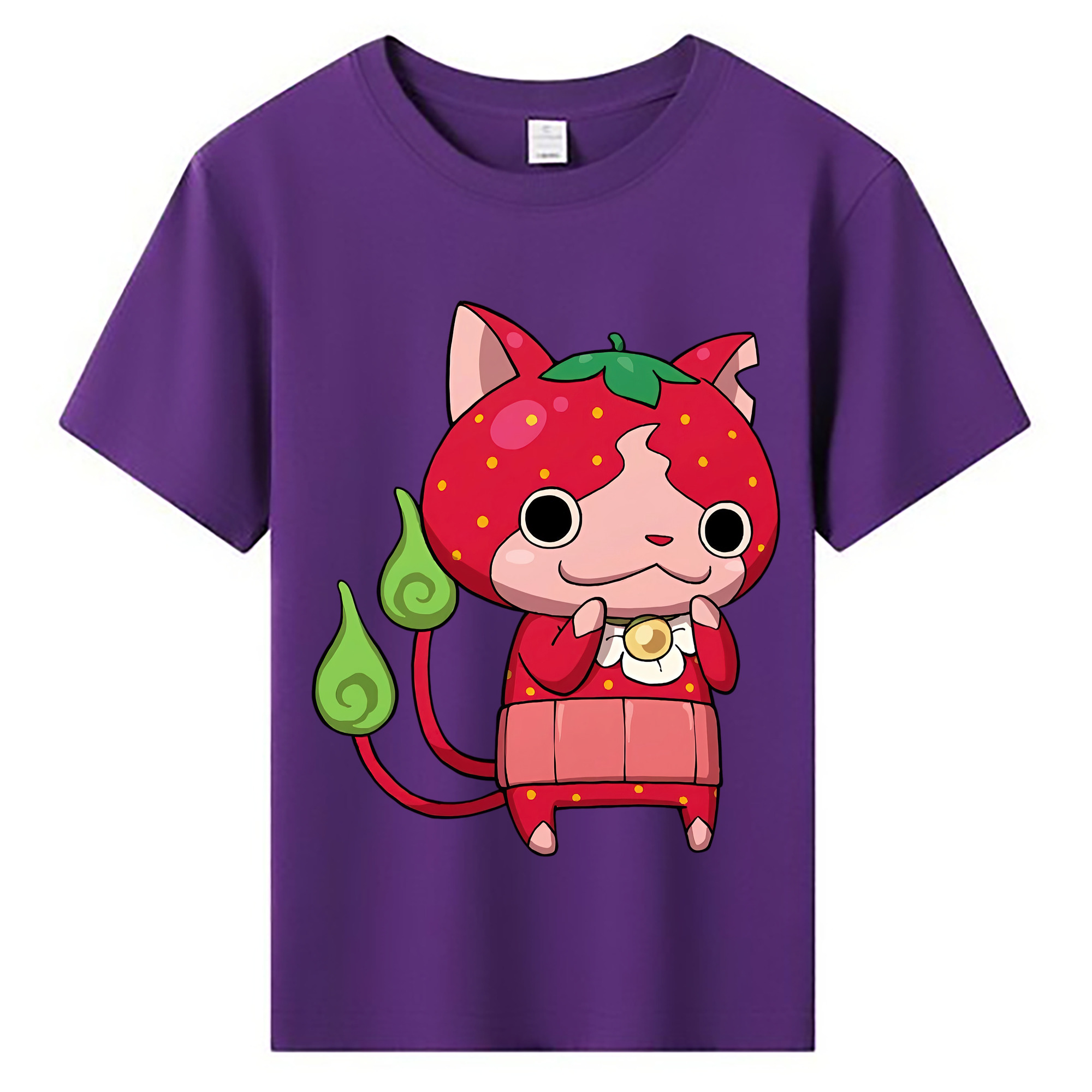 （画像用） 妖怪ウォッチ Yo-kai Watch 綿100％キッズTシャツ（フロントプリント）