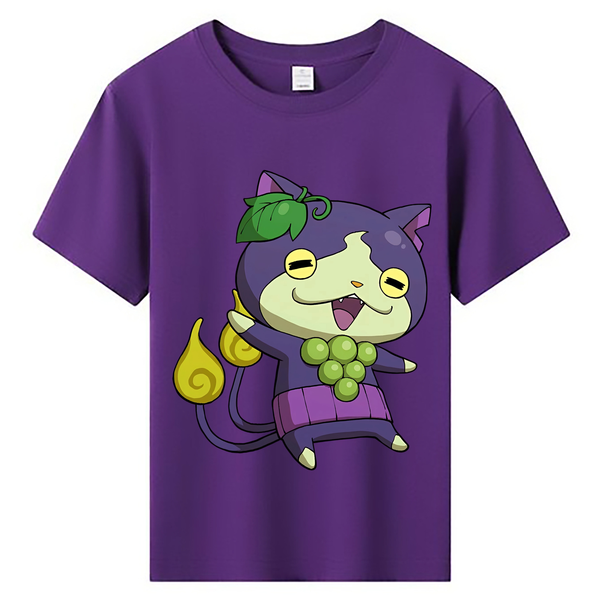 （画像用） 妖怪ウォッチ Yo-kai Watch 綿100％キッズTシャツ（フロントプリント）