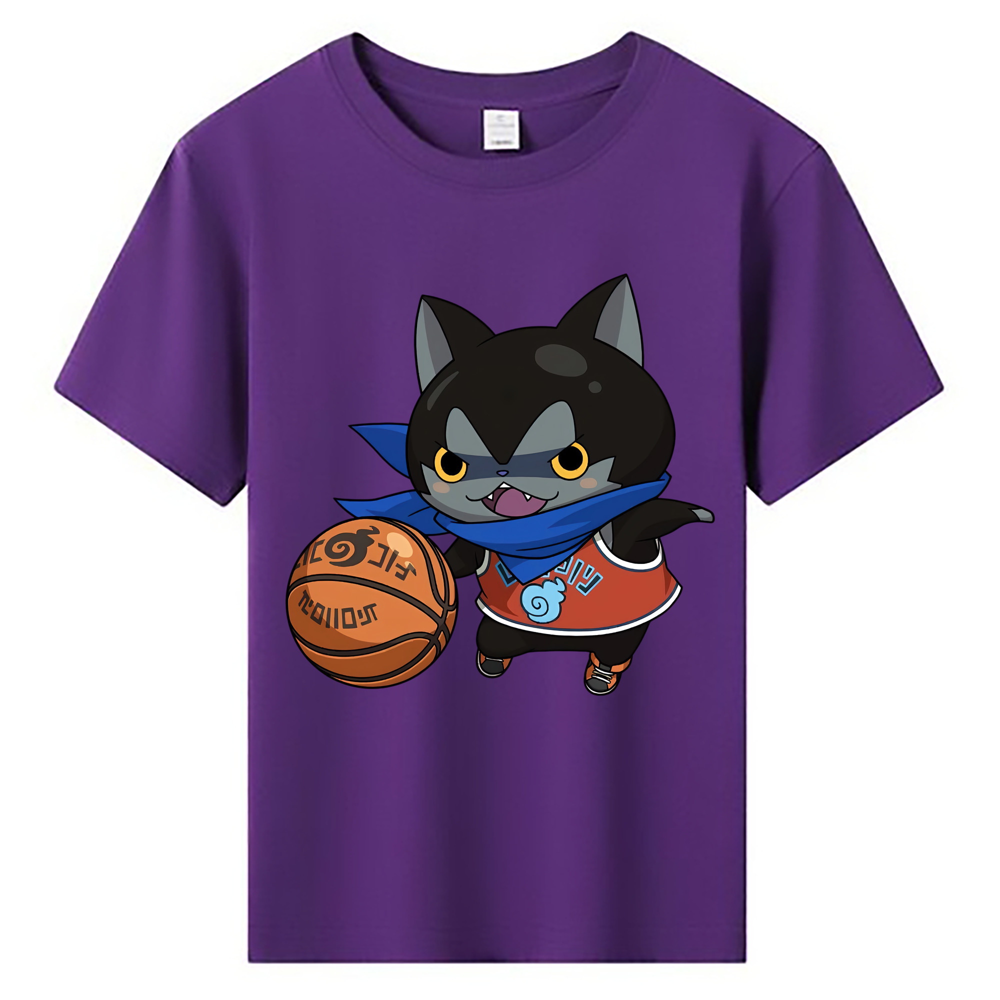 （画像用） 妖怪ウォッチ Yo-kai Watch 綿100％キッズTシャツ（フロントプリント）