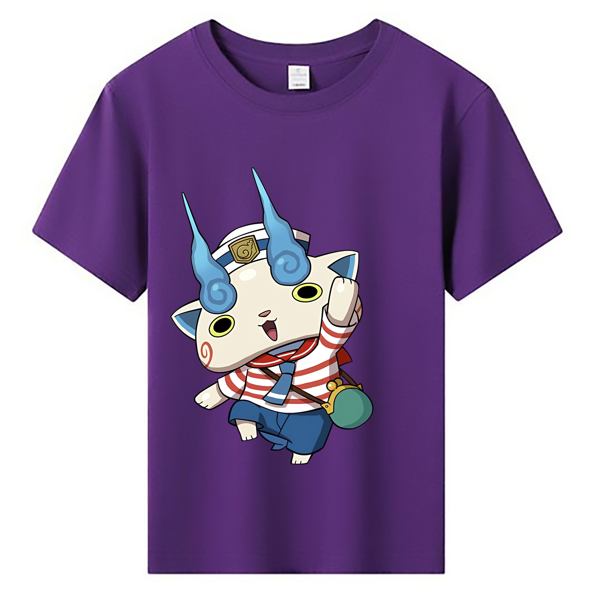 （画像用） 妖怪ウォッチ Yo-kai Watch 綿100％キッズTシャツ（フロントプリント）