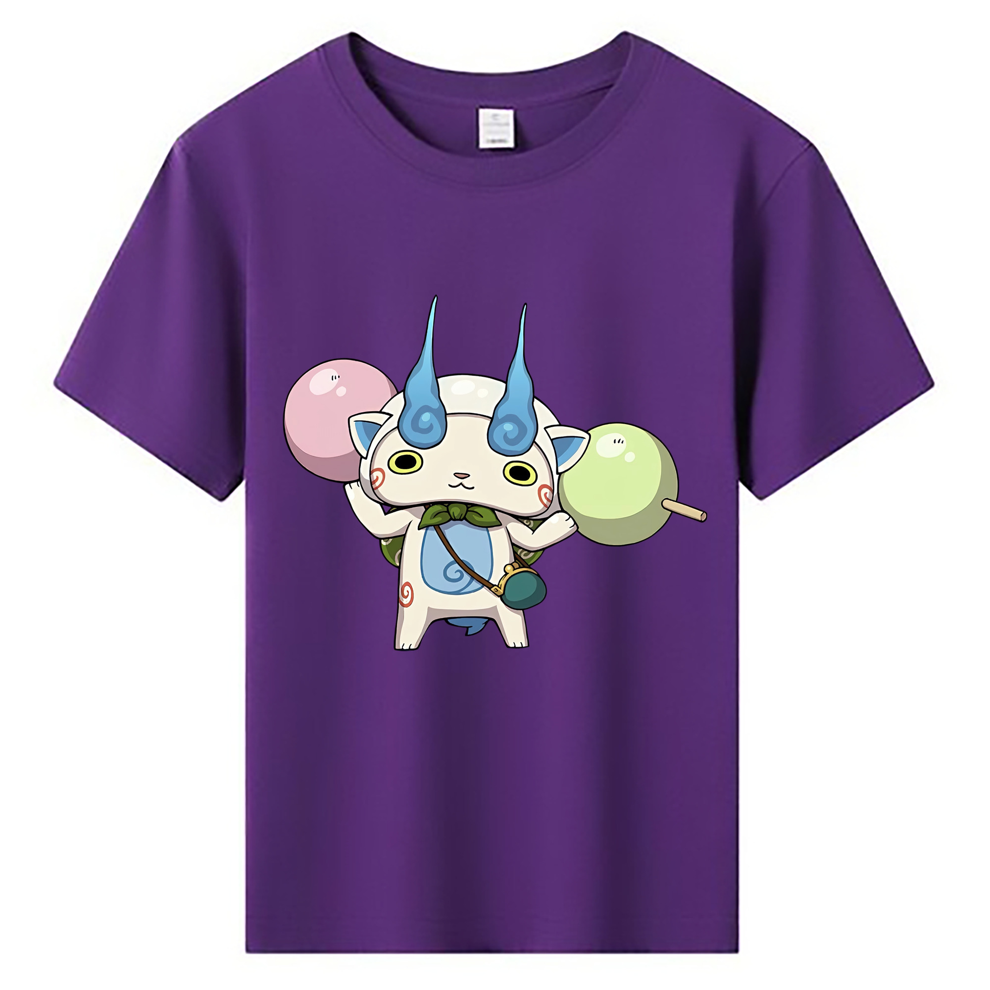 （画像用） 妖怪ウォッチ Yo-kai Watch 綿100％キッズTシャツ（フロントプリント）