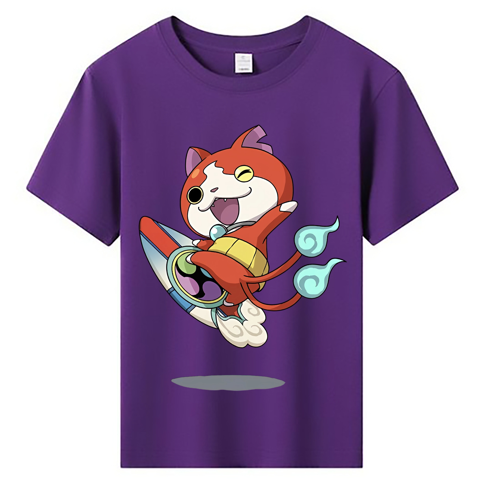 （画像用） 妖怪ウォッチ Yo-kai Watch 綿100％キッズTシャツ（フロントプリント）