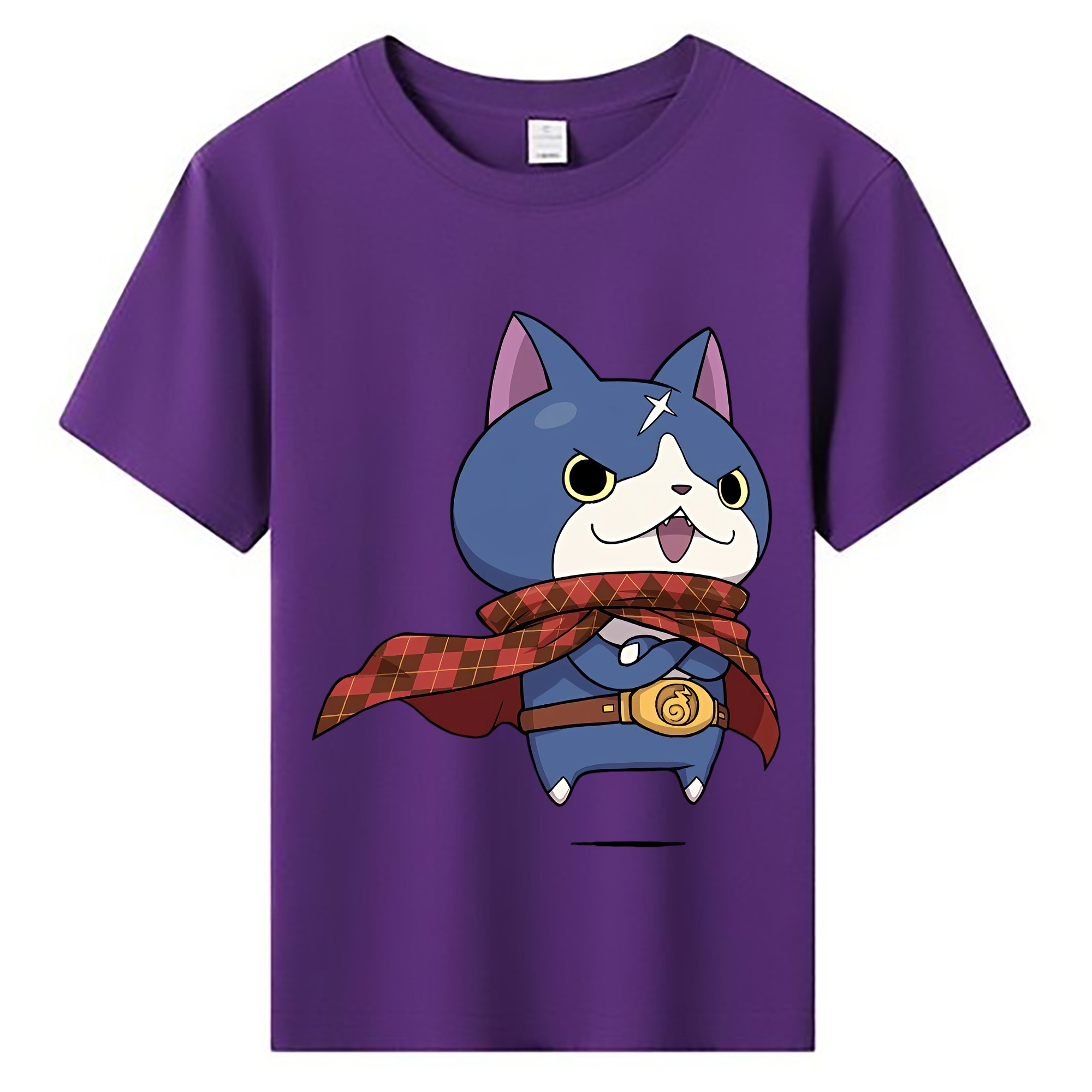 （画像用） 妖怪ウォッチ Yo-kai Watch 綿100％キッズTシャツ（フロントプリント）