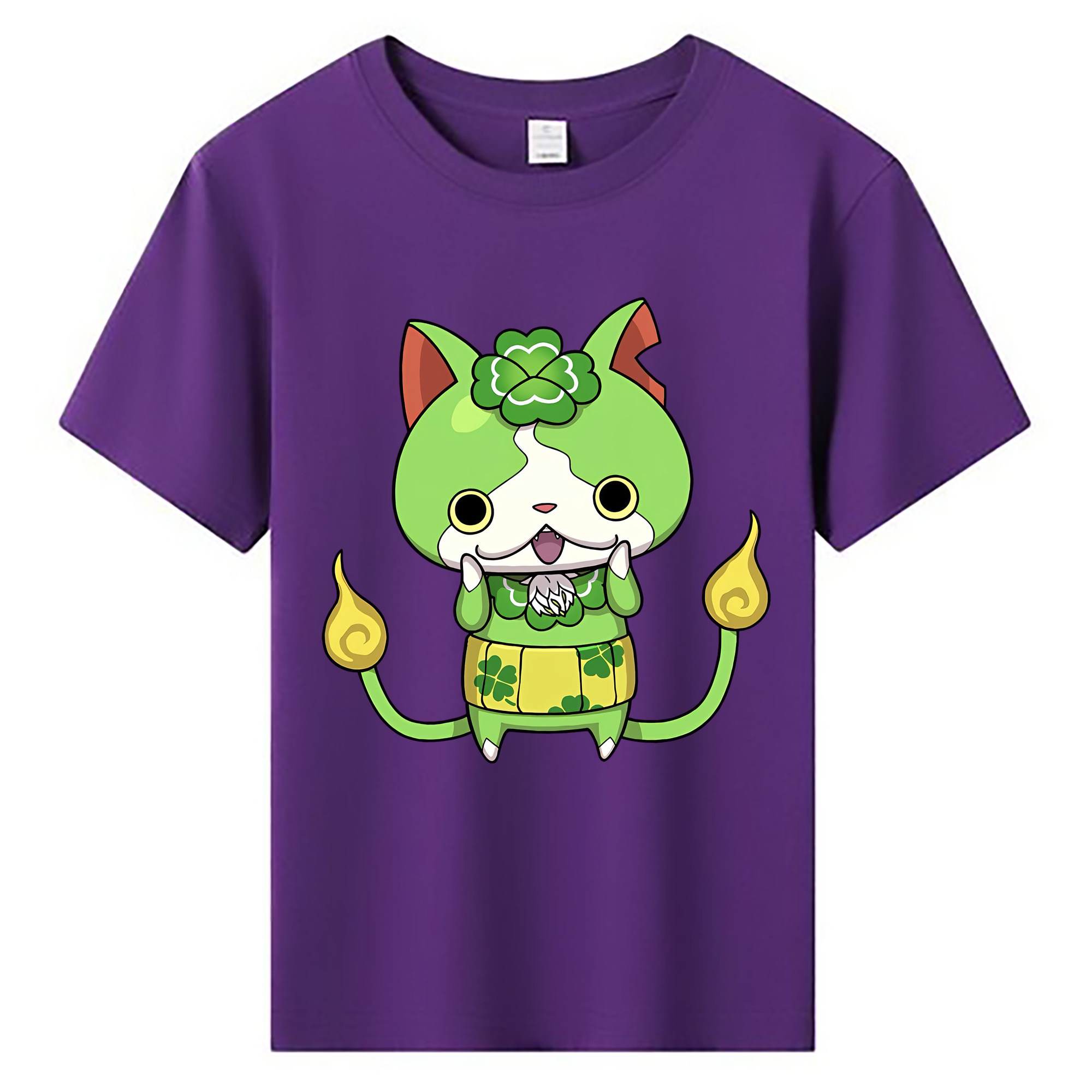 （画像用） 妖怪ウォッチ Yo-kai Watch 綿100％キッズTシャツ（フロントプリント）