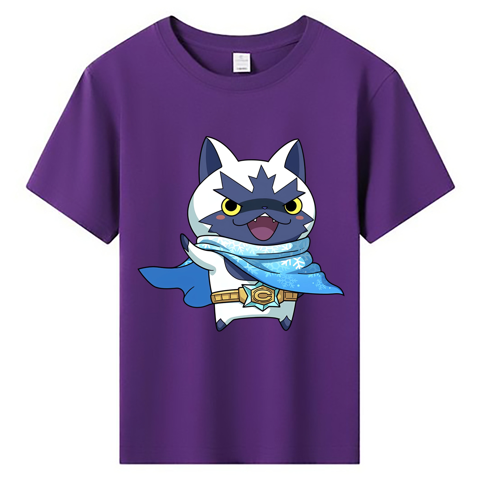 （画像用） 妖怪ウォッチ Yo-kai Watch 綿100％キッズTシャツ（フロントプリント）