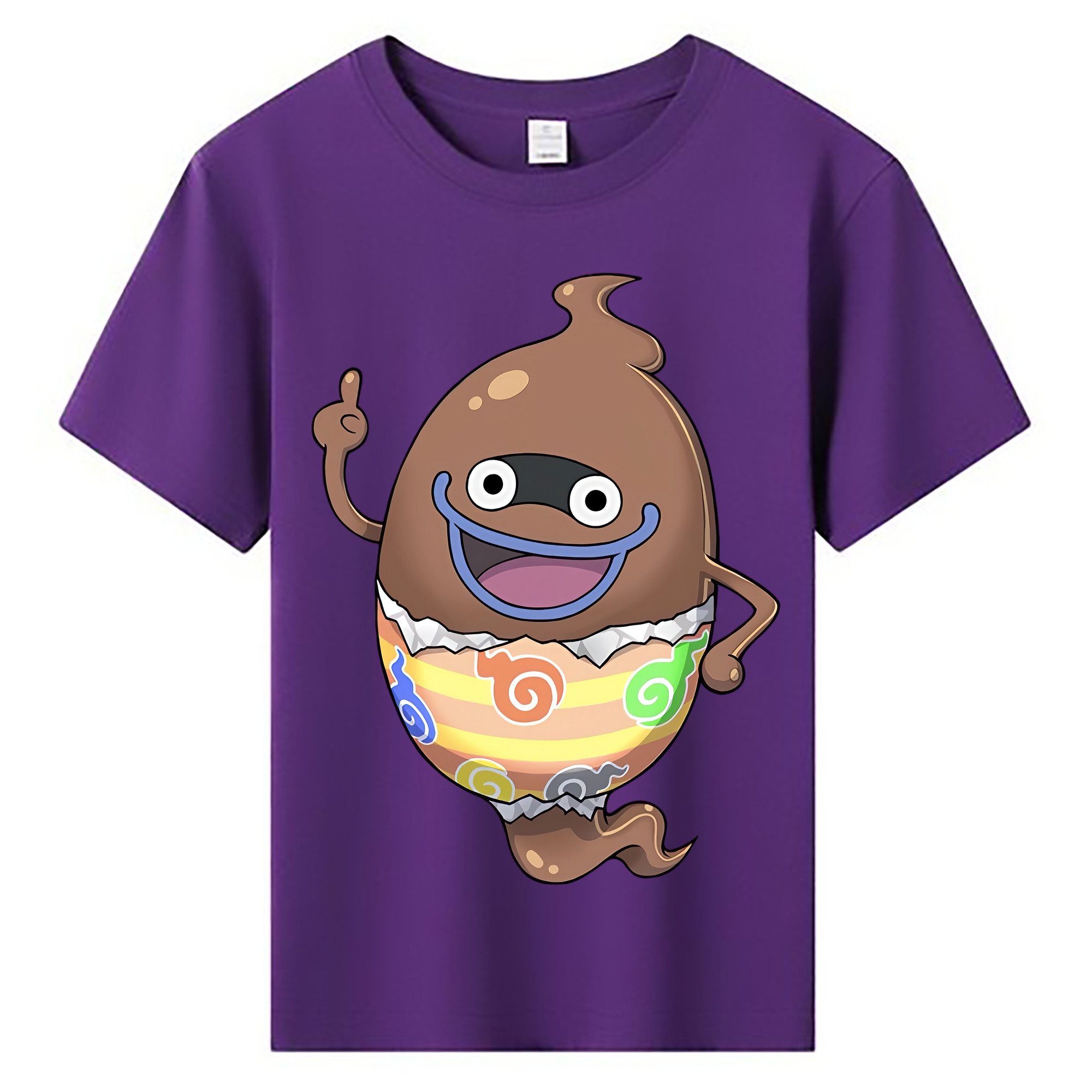 （画像用） 妖怪ウォッチ Yo-kai Watch 綿100％キッズTシャツ（フロントプリント）