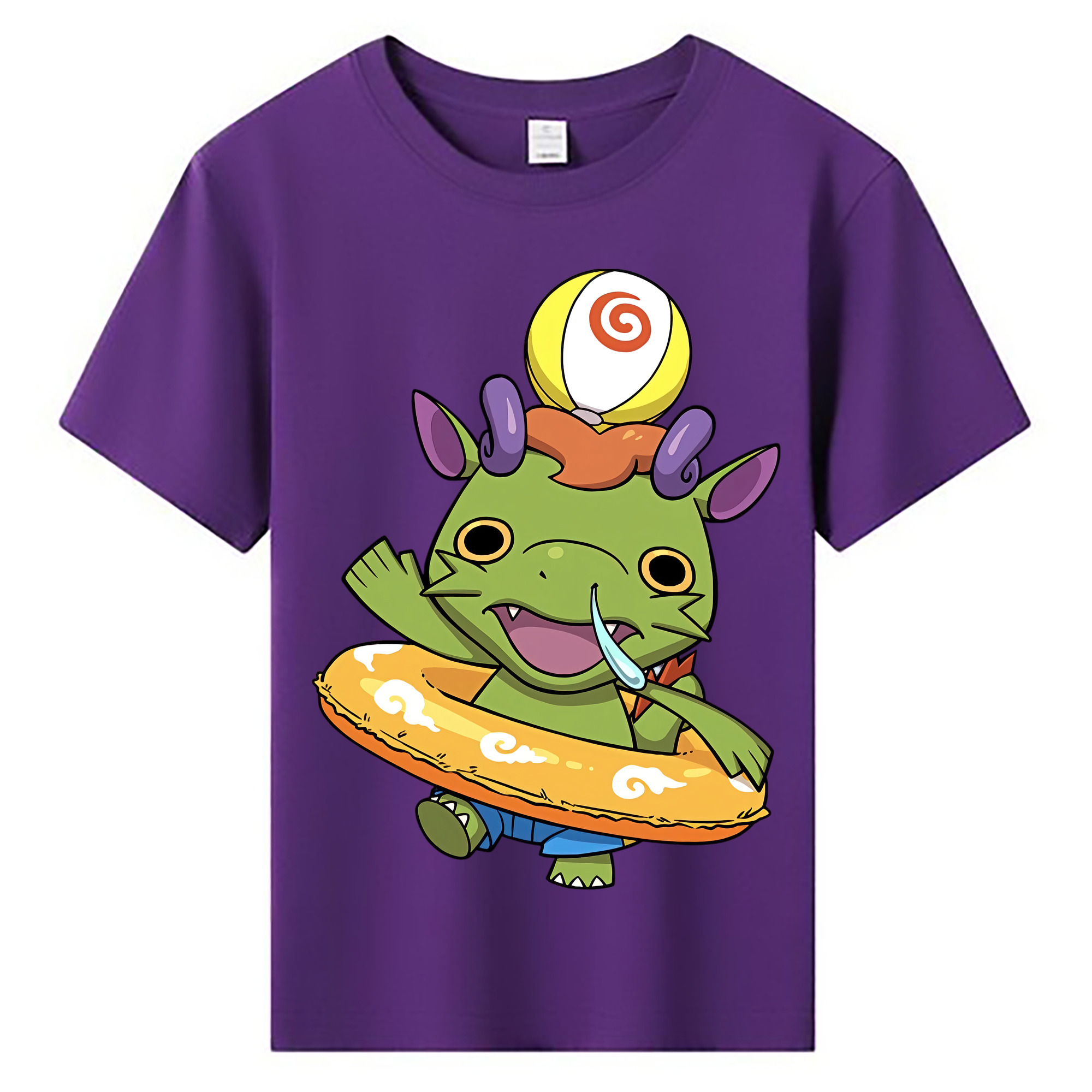 （画像用） 妖怪ウォッチ Yo-kai Watch 綿100％キッズTシャツ（フロントプリント）