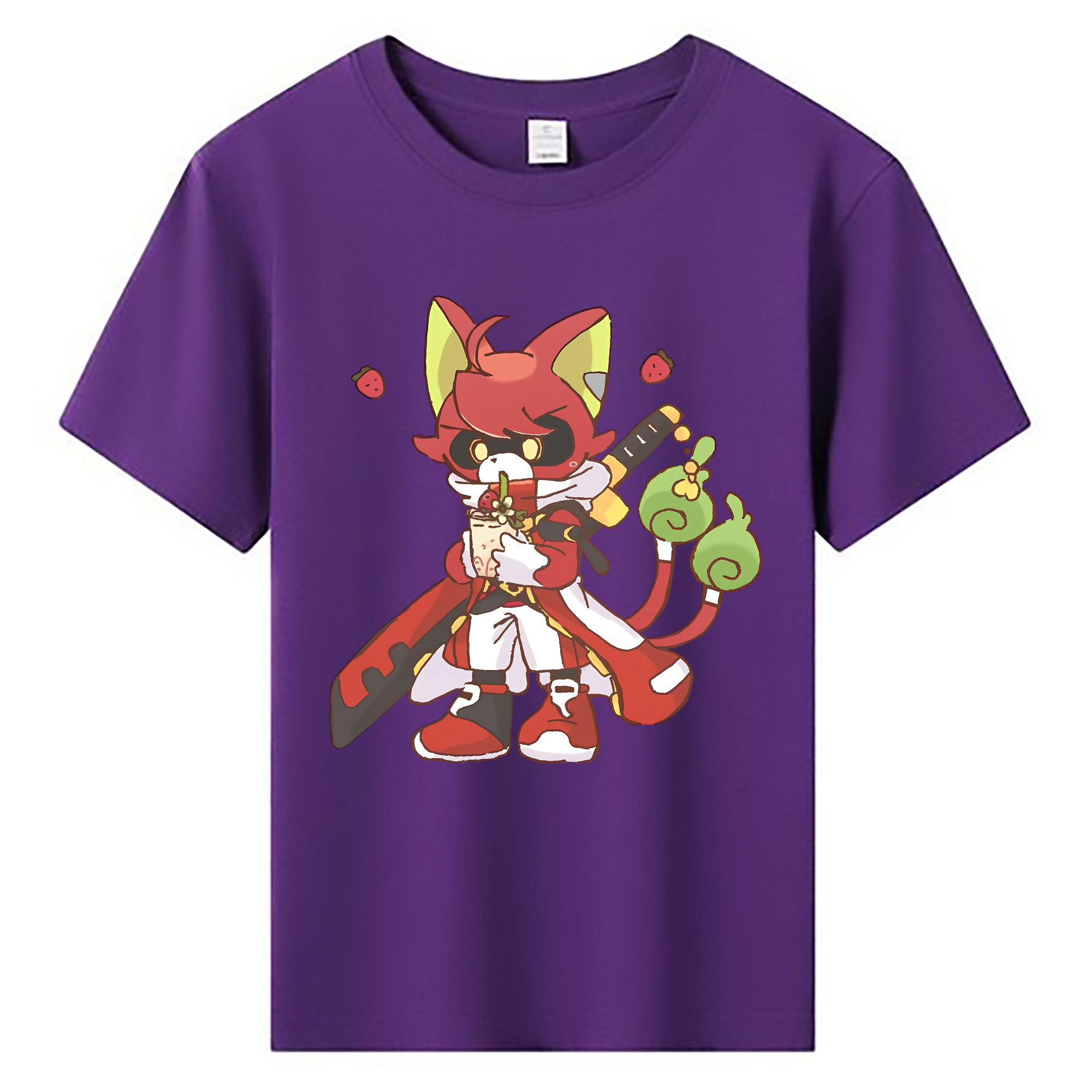 （画像用） 妖怪ウォッチ Yo-kai Watch 綿100％キッズTシャツ（フロントプリント）