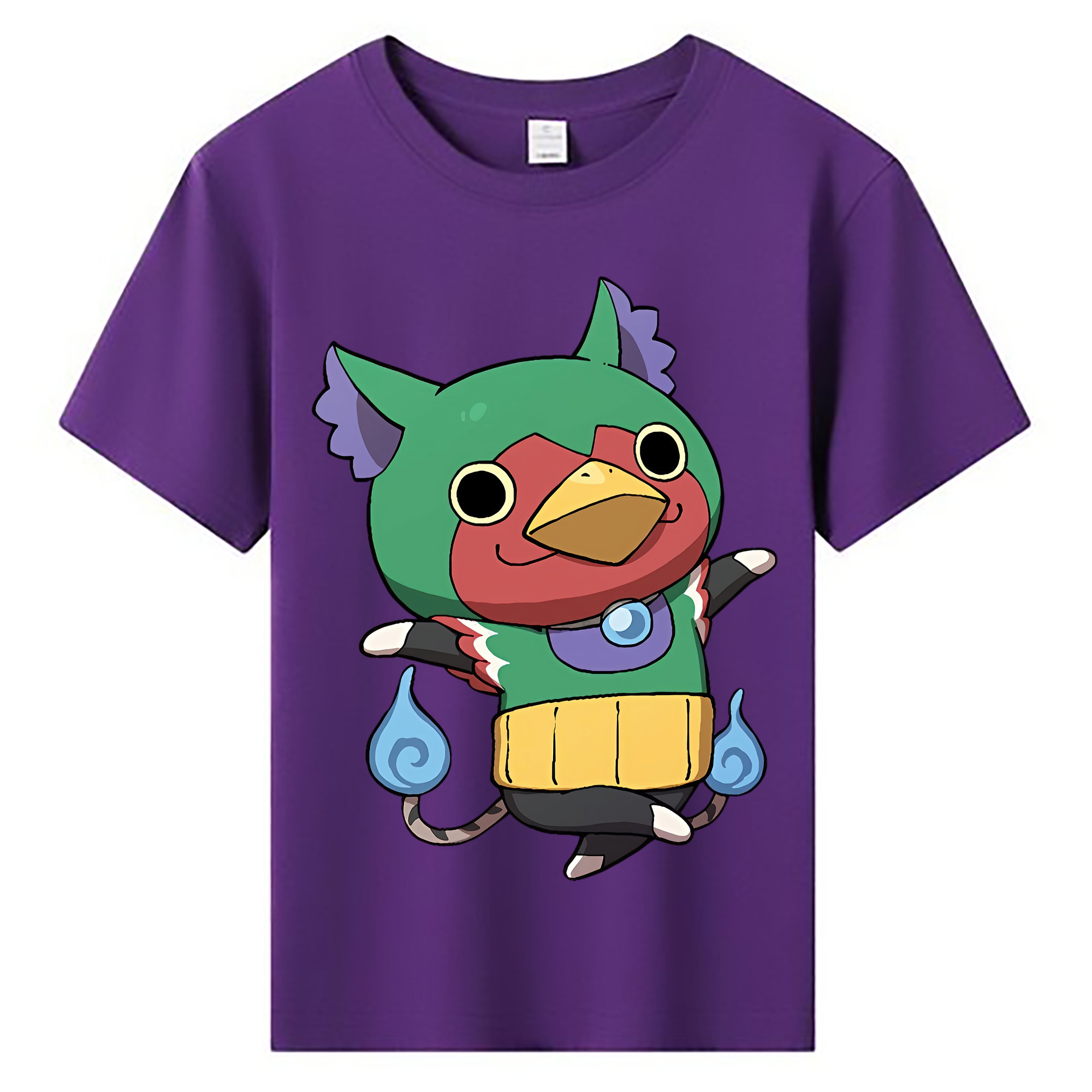 （画像用） 妖怪ウォッチ Yo-kai Watch 綿100％キッズTシャツ（フロントプリント）