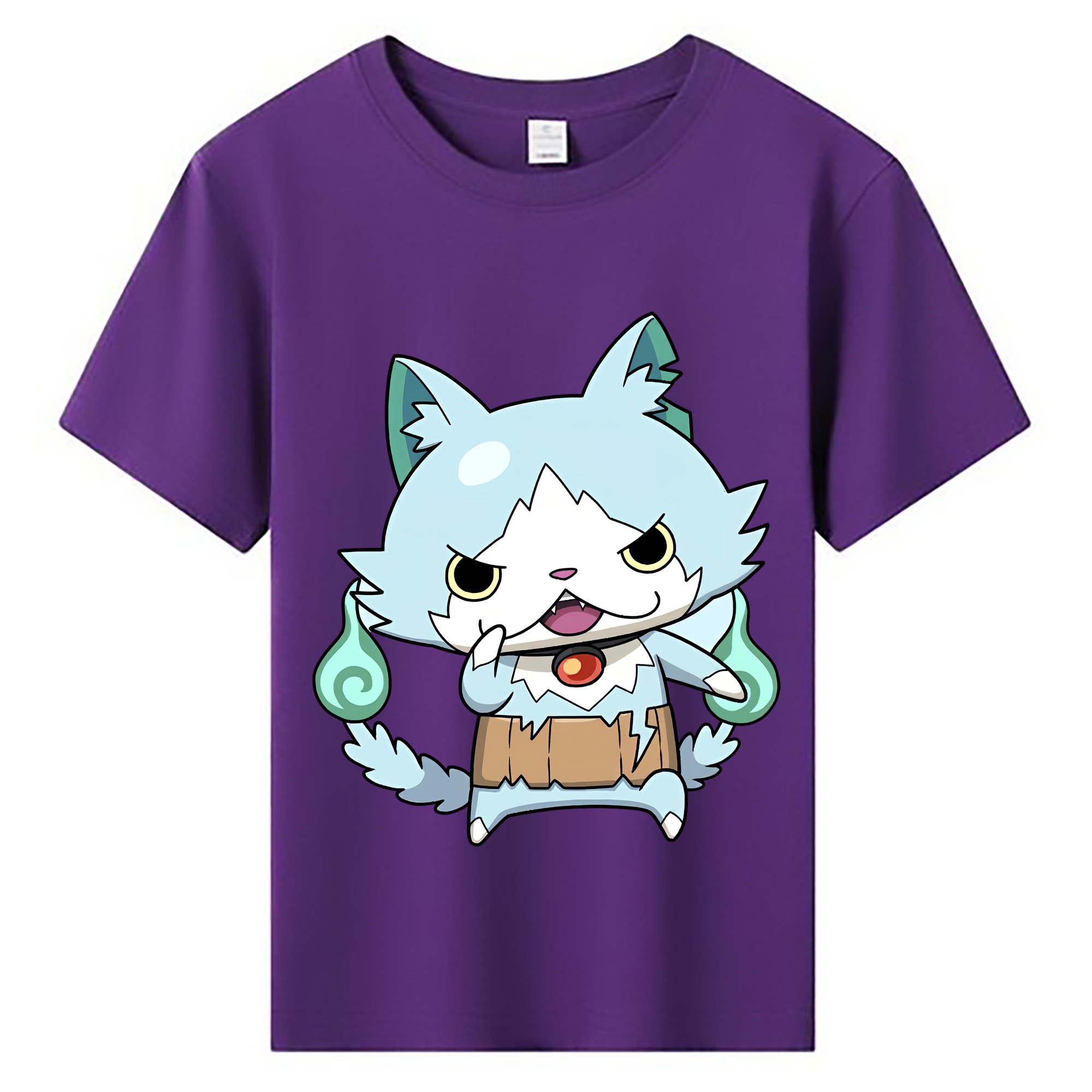 （画像用） 妖怪ウォッチ Yo-kai Watch 綿100％キッズTシャツ（フロントプリント）