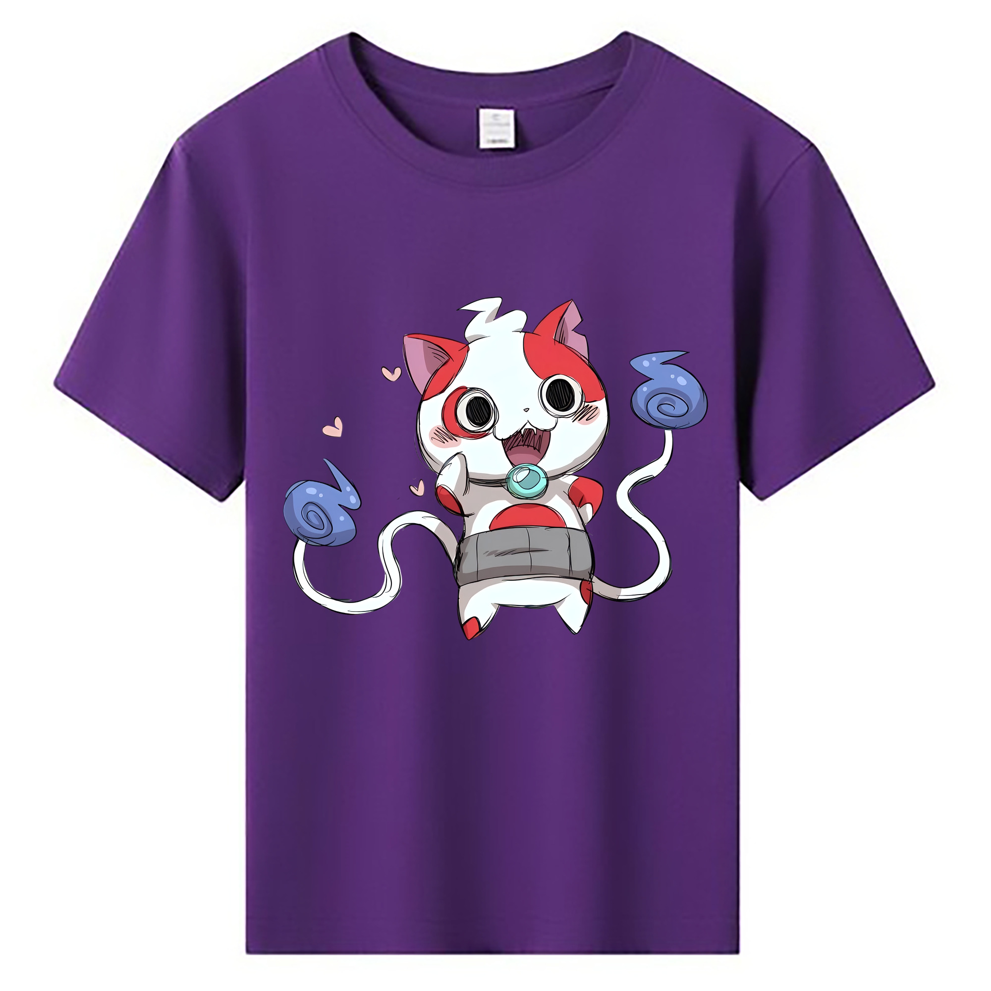 （画像用） 妖怪ウォッチ Yo-kai Watch 綿100％キッズTシャツ（フロントプリント）
