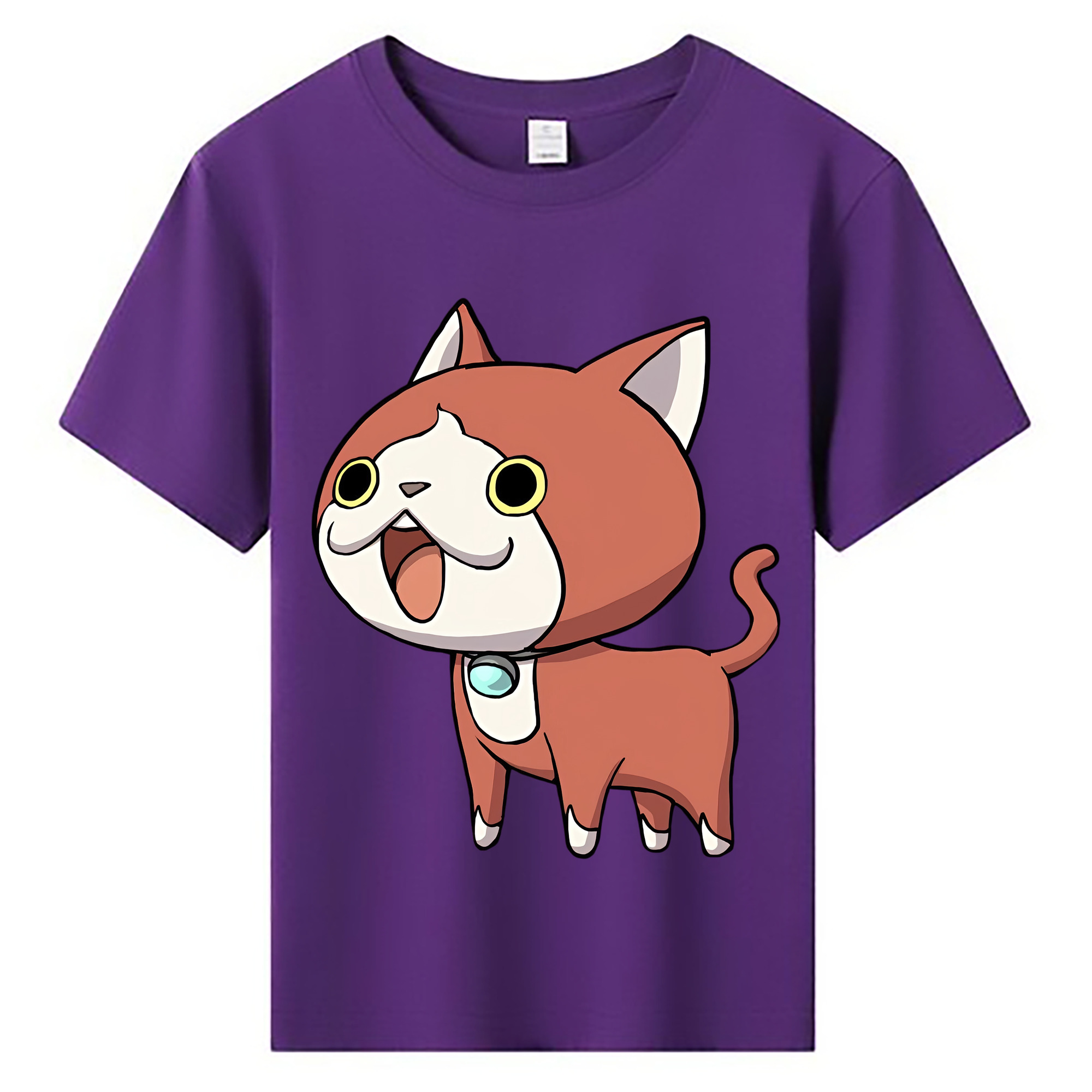 （画像用） 妖怪ウォッチ Yo-kai Watch 綿100％キッズTシャツ（フロントプリント）